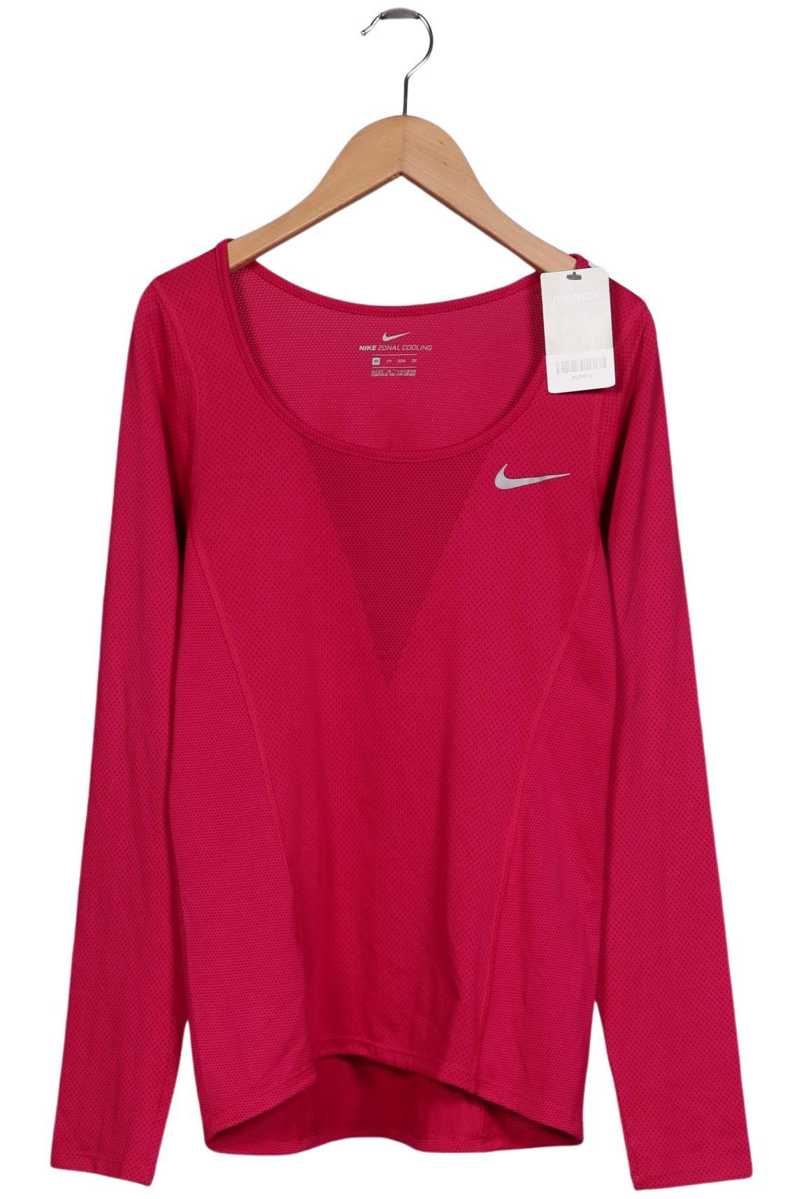 

Nike Damen Langarmshirt, pink, Gr. 34