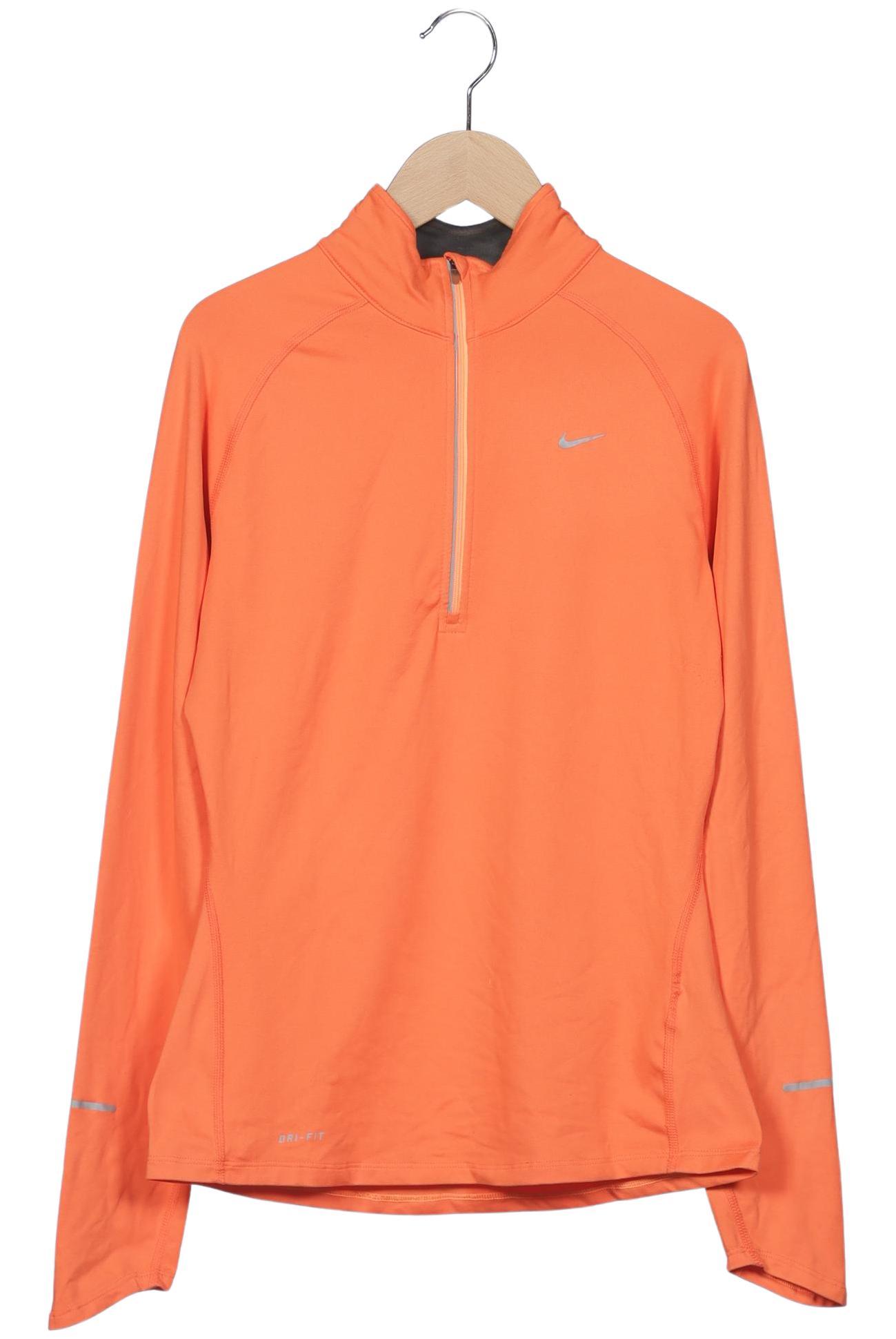 

Nike Damen Langarmshirt, orange, Gr. 36