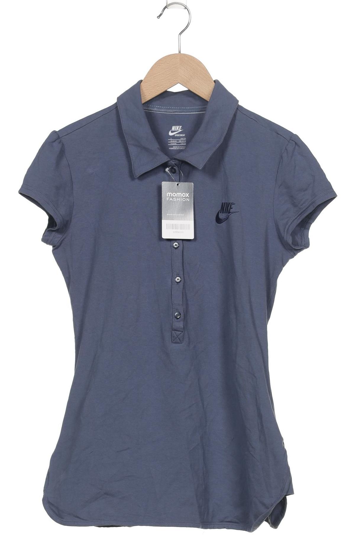 

Nike Damen Poloshirt, blau, Gr. 42
