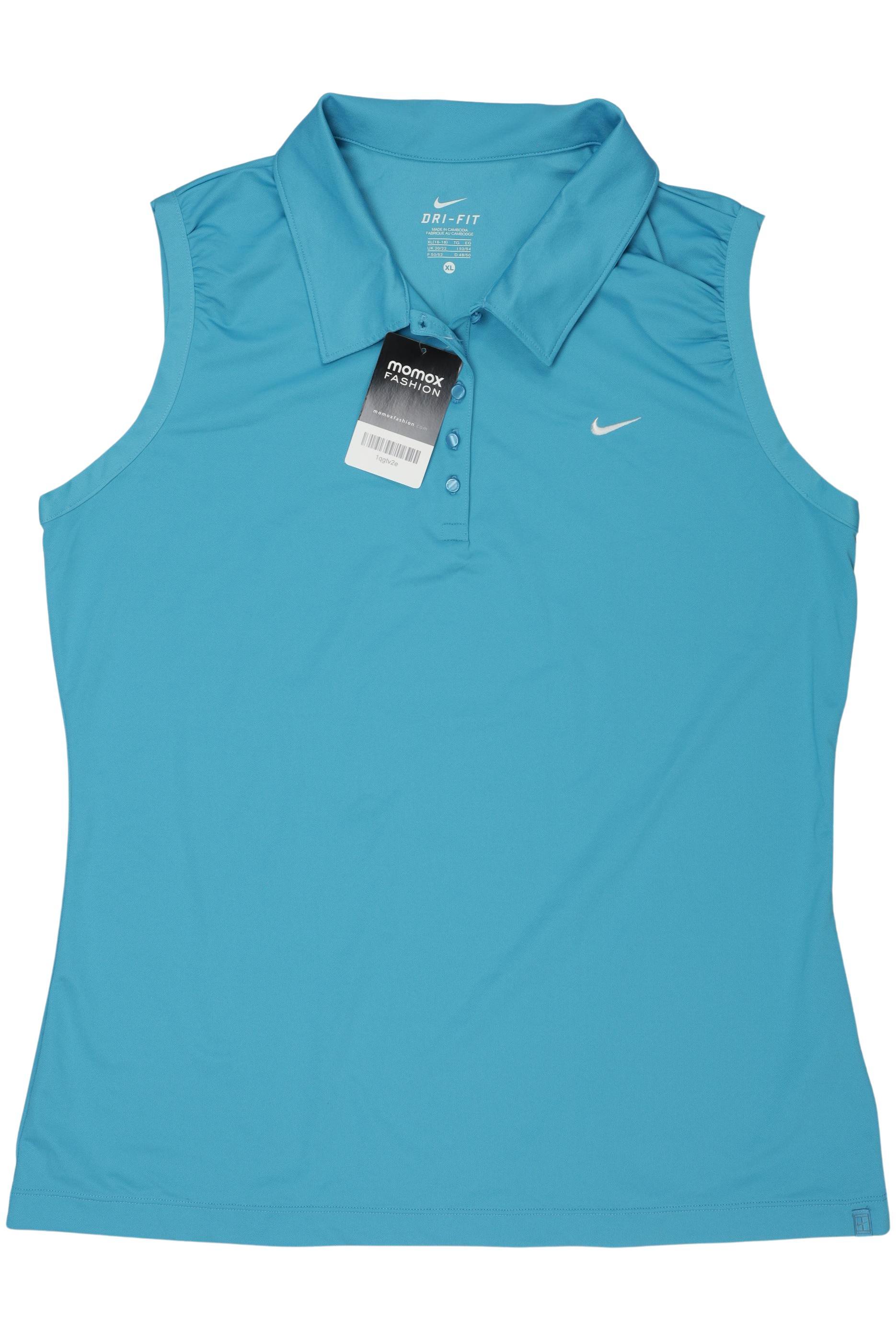 

Nike Damen Poloshirt, blau, Gr. 48