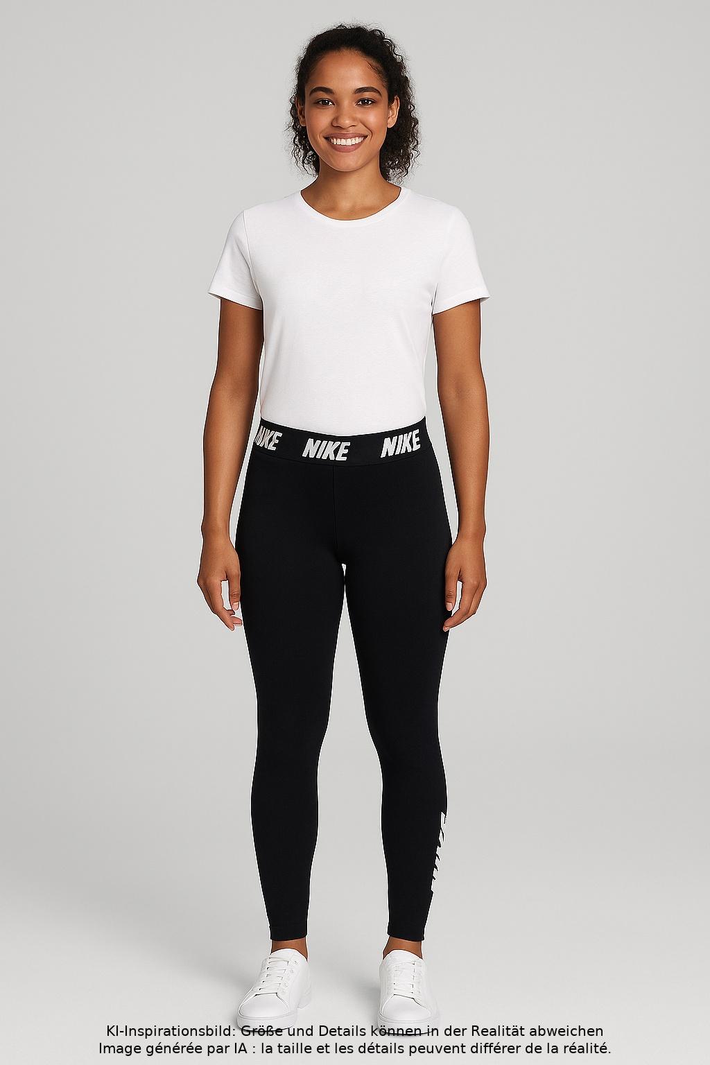 

Nike Damen Stoffhose, schwarz, Gr. 0