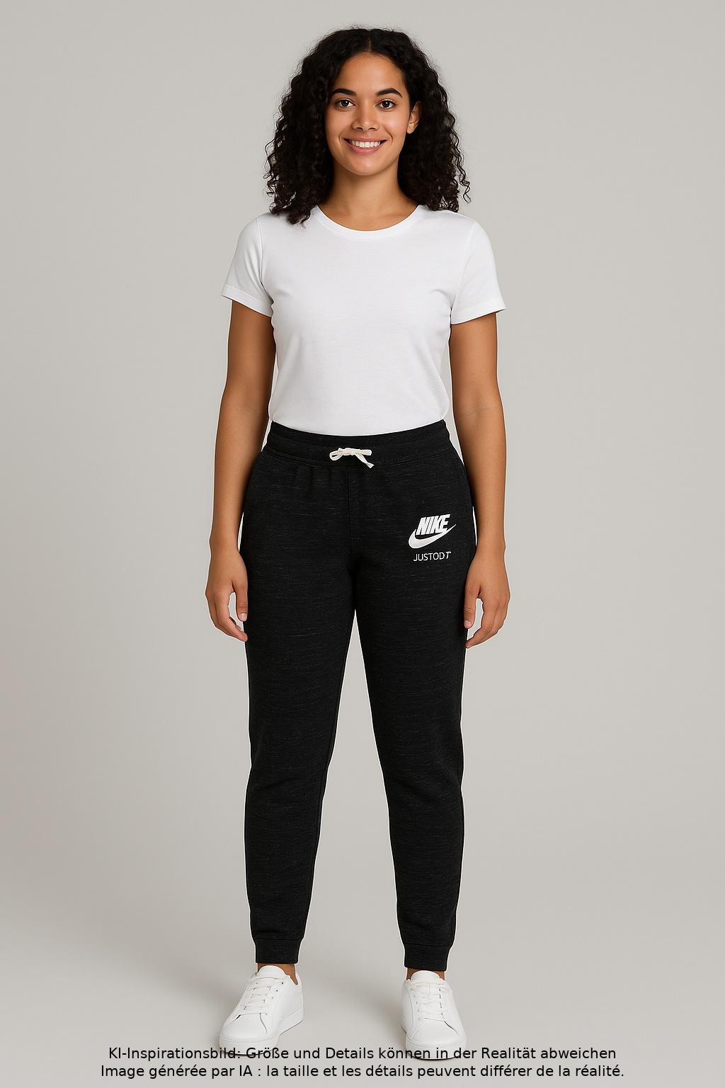 

Nike Damen Stoffhose, schwarz, Gr. 0