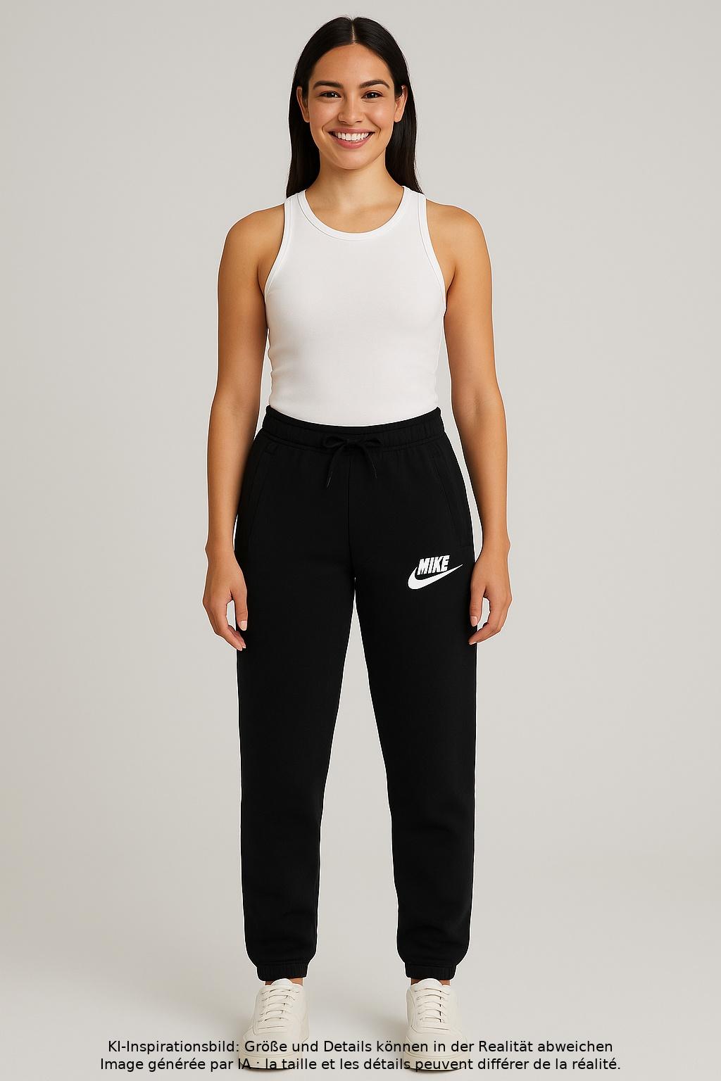 

Nike Damen Stoffhose, schwarz, Gr. 0