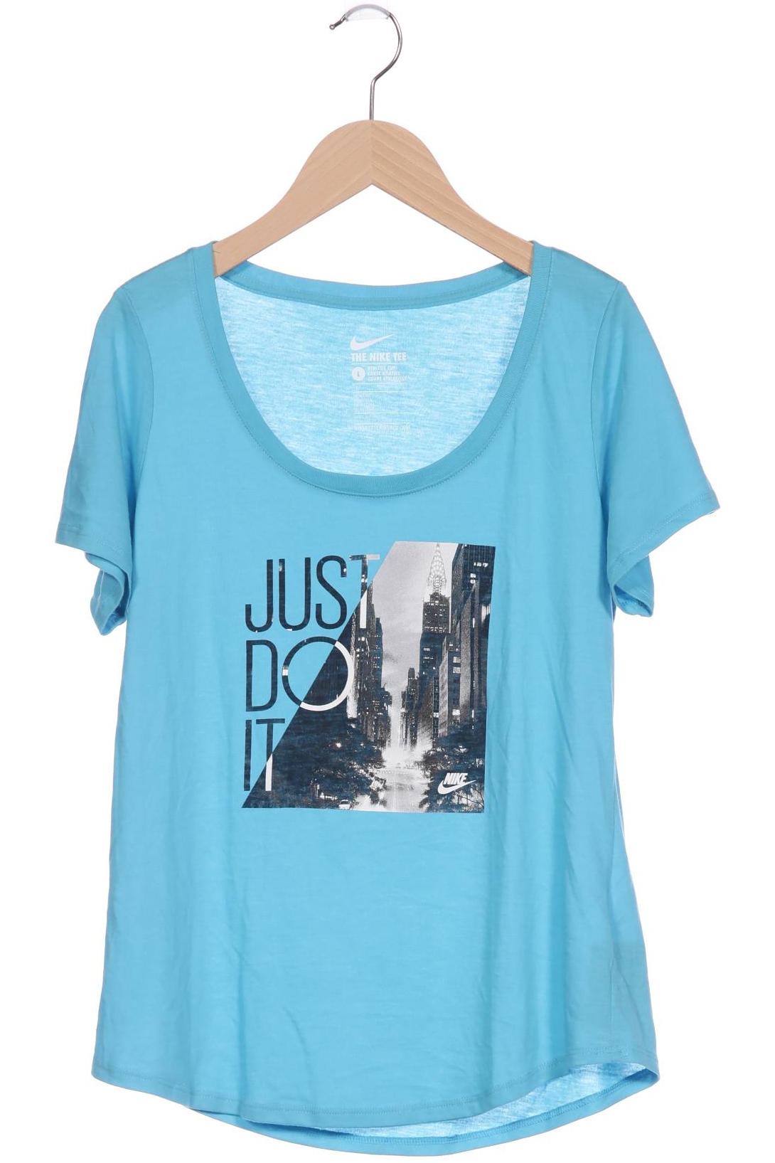 

Nike Damen T-Shirt, blau, Gr. 42
