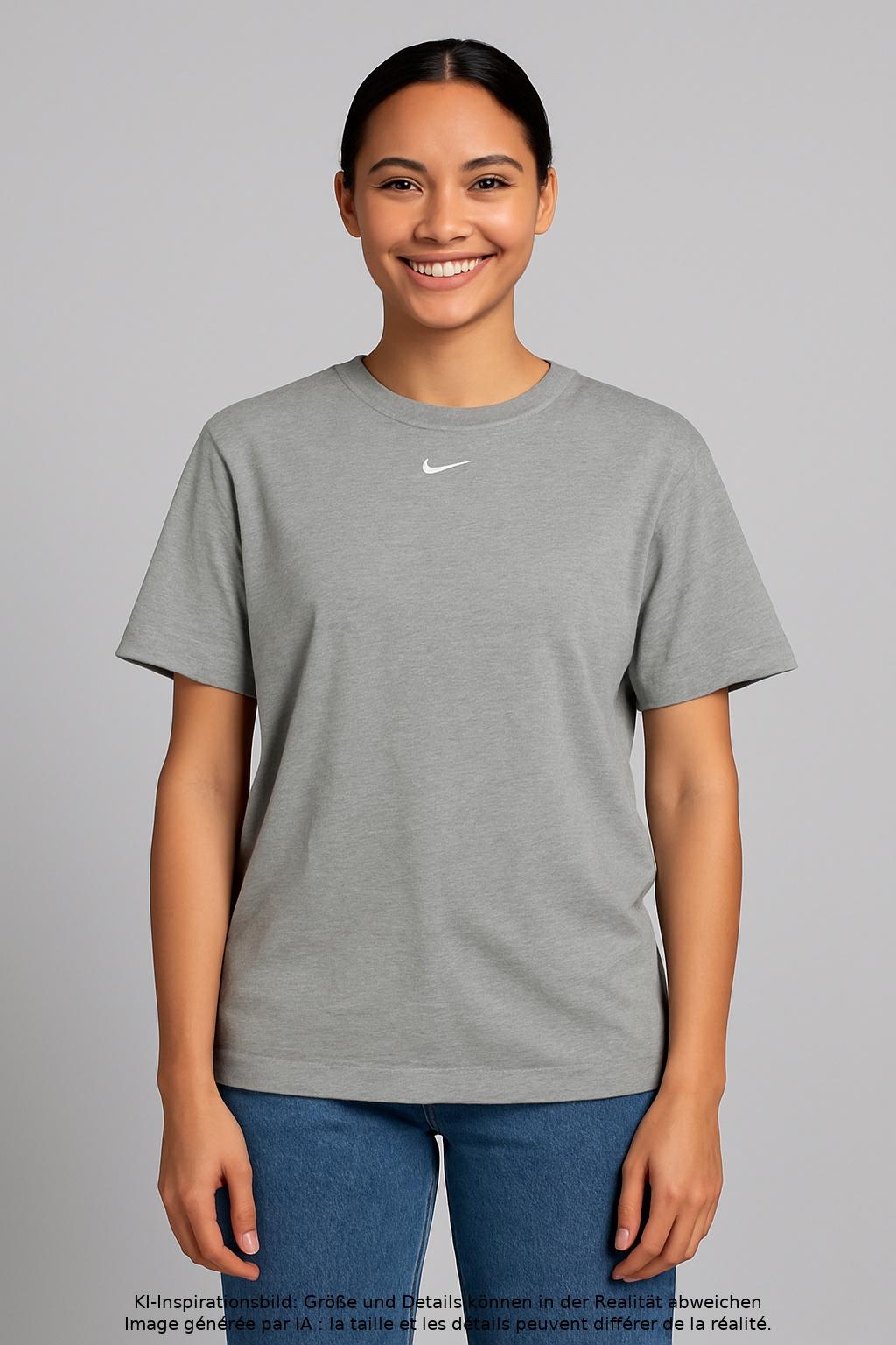 

Nike Damen T-Shirt, grau, Gr. 36