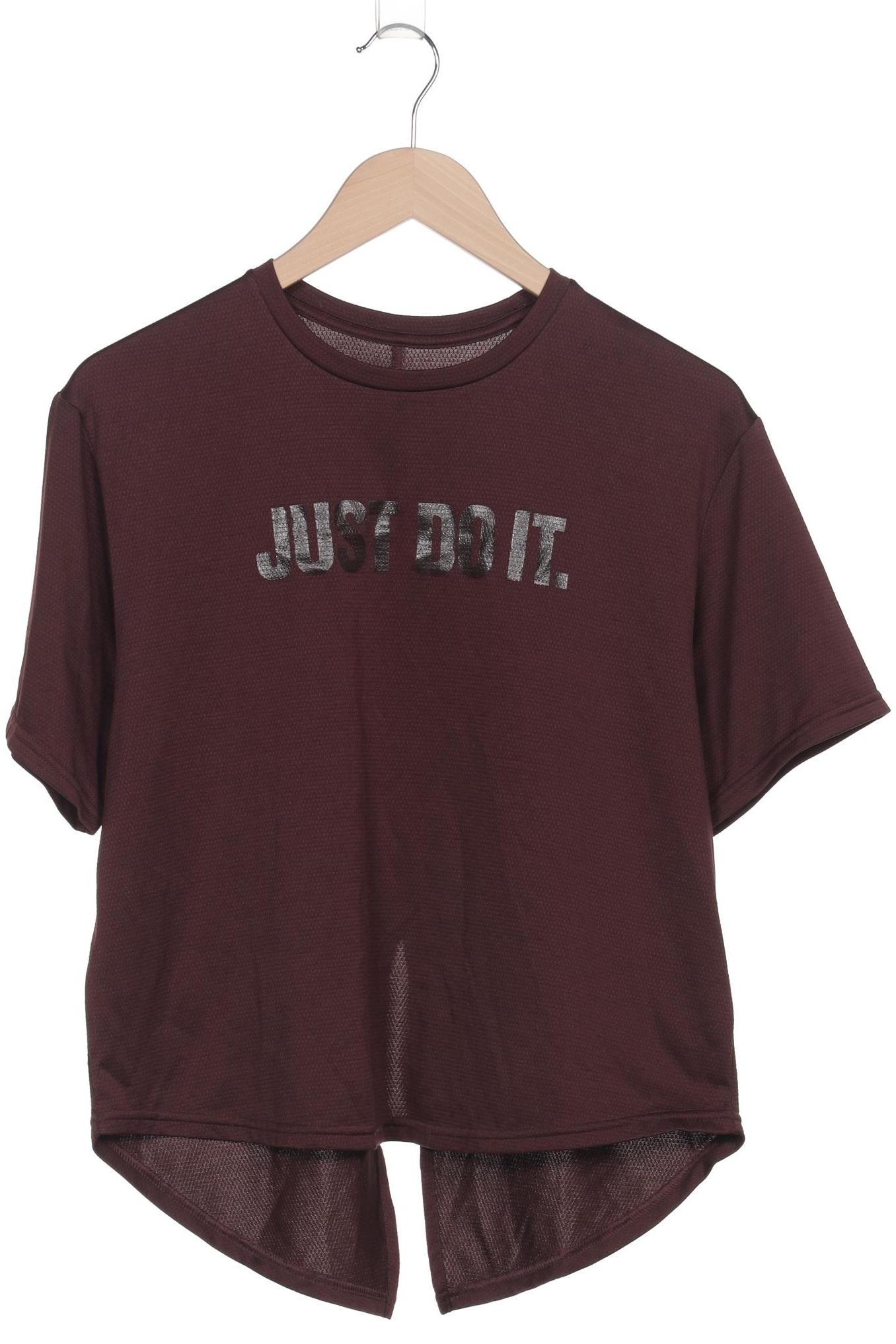 

Nike Damen T-Shirt, bordeaux, Gr. 36