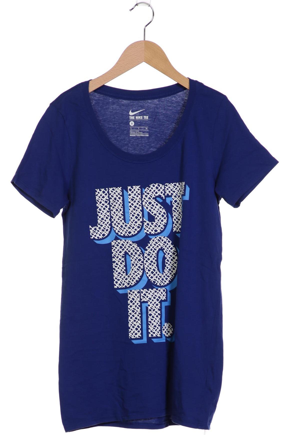 

Nike Damen T-Shirt, blau, Gr. 36