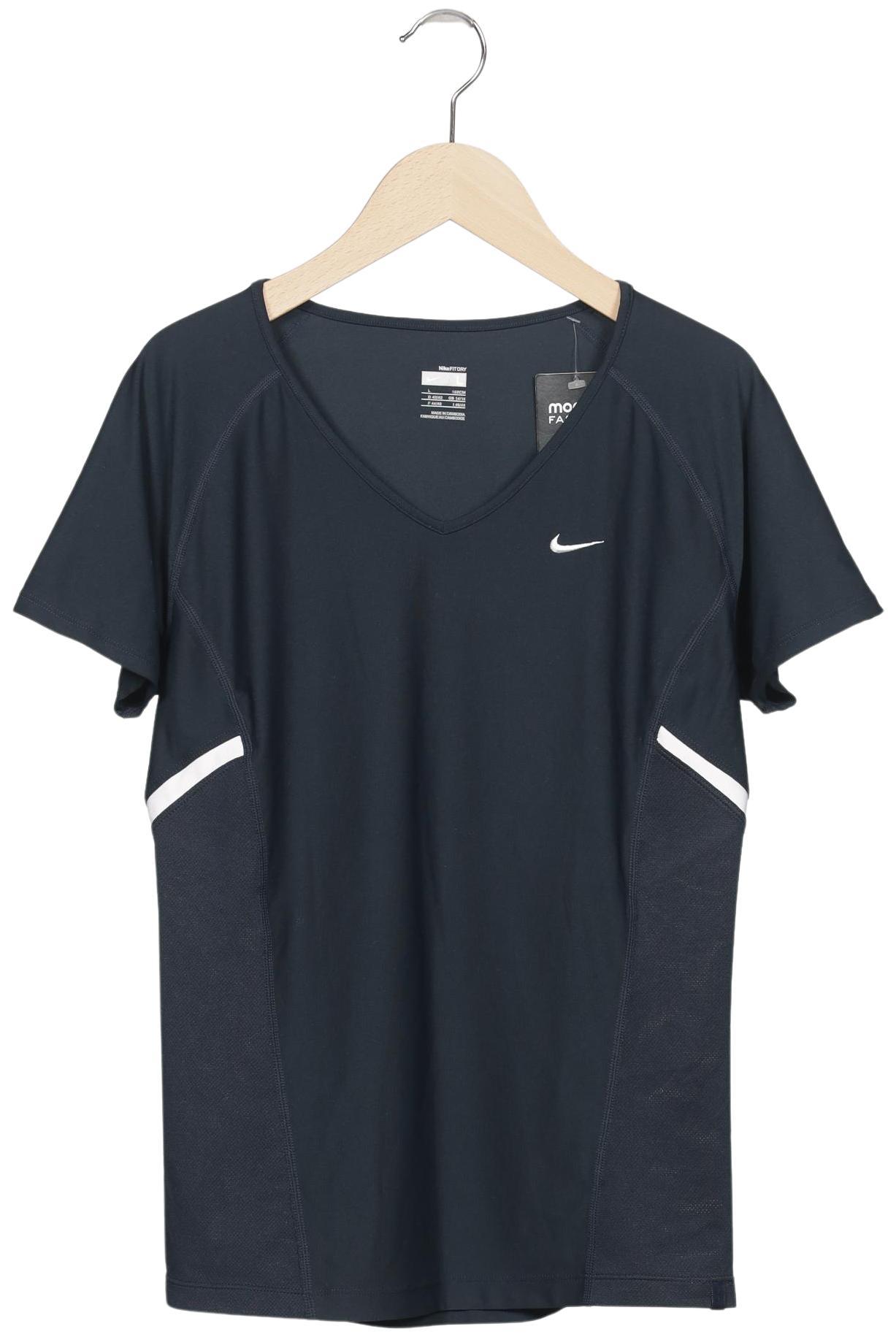 

Nike Damen T-Shirt, marineblau, Gr. 42