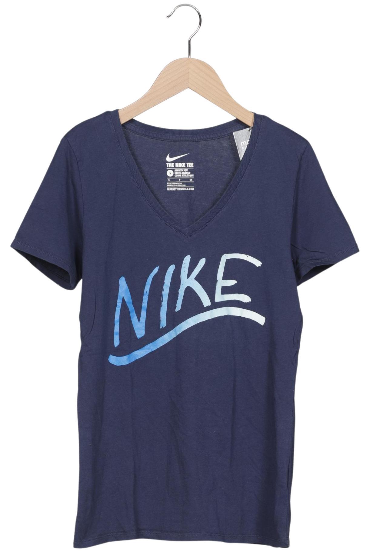 

Nike Damen T-Shirt, marineblau, Gr. 36