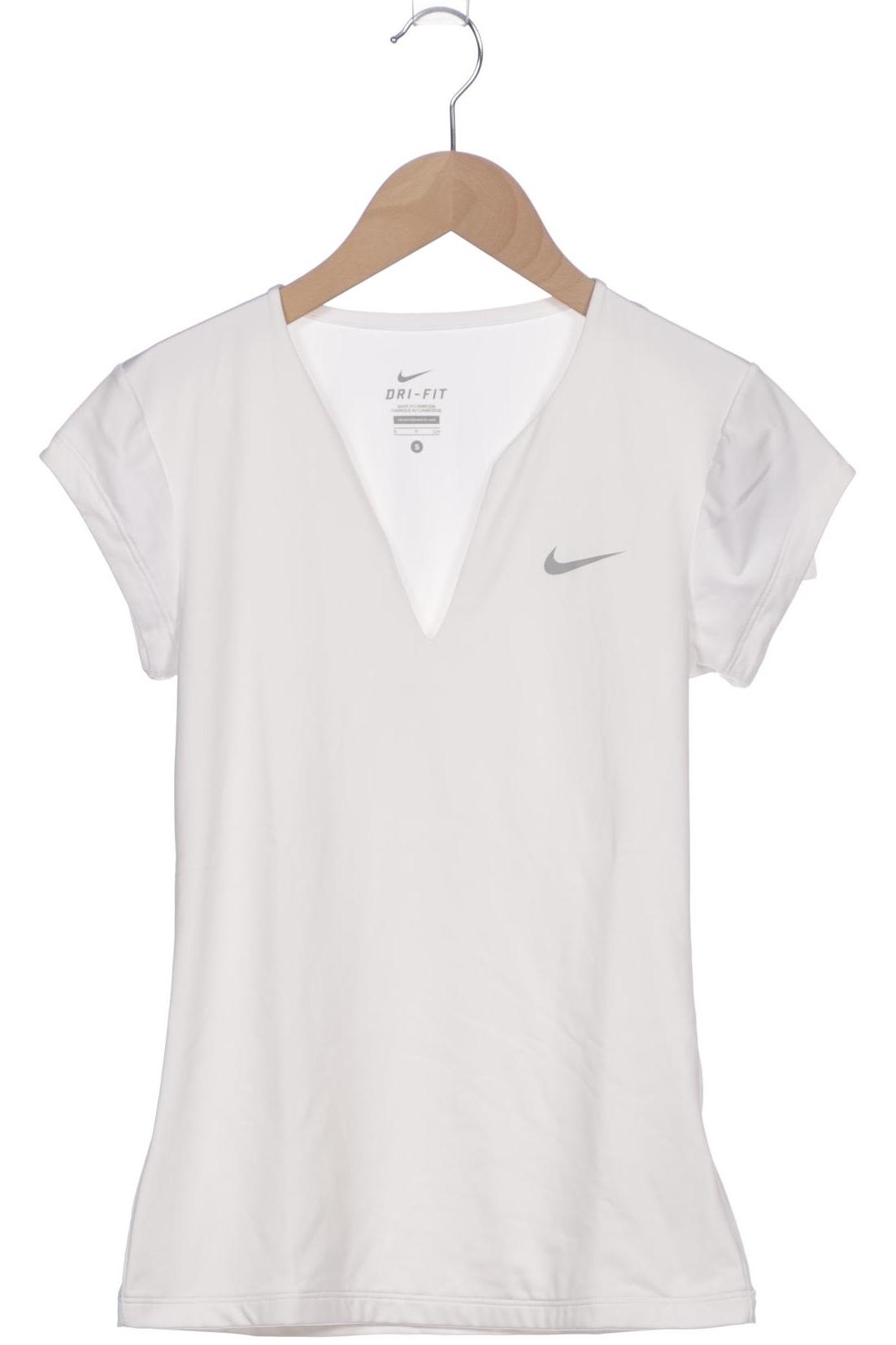 

Nike Damen T-Shirt, cremeweiß, Gr. 36