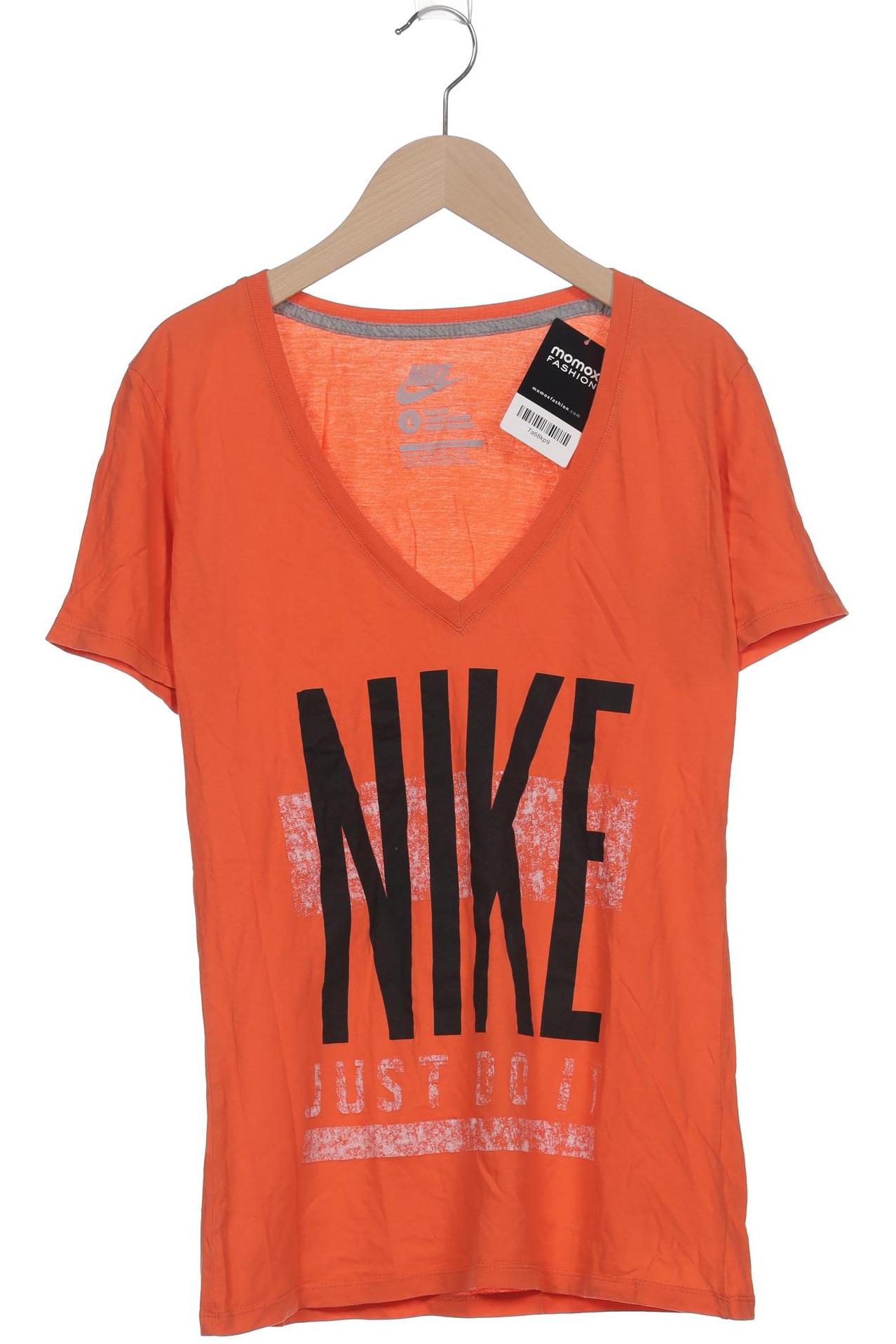 

Nike Damen T-Shirt, orange, Gr. 42