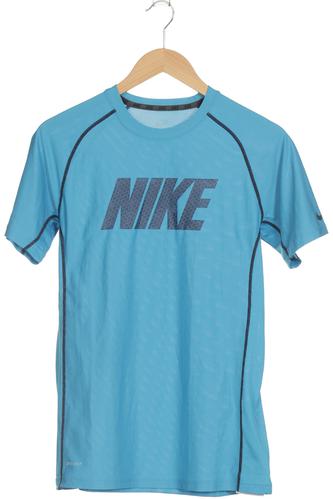 Nike T-Shirt Damen Oberteil Shirt Gr. XL Elasthan blau #9f02746
