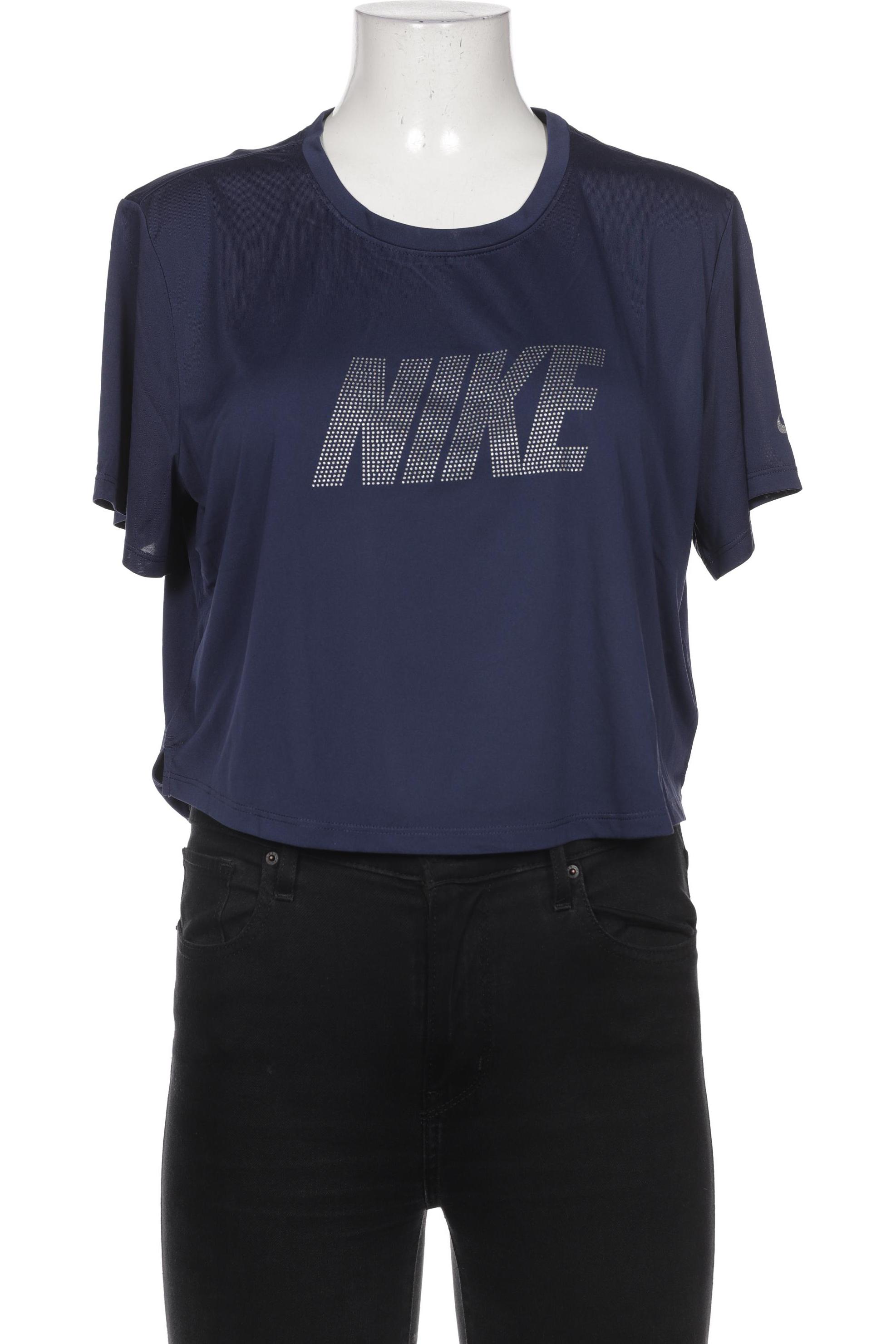 

Nike Damen T-Shirt, marineblau, Gr. 42