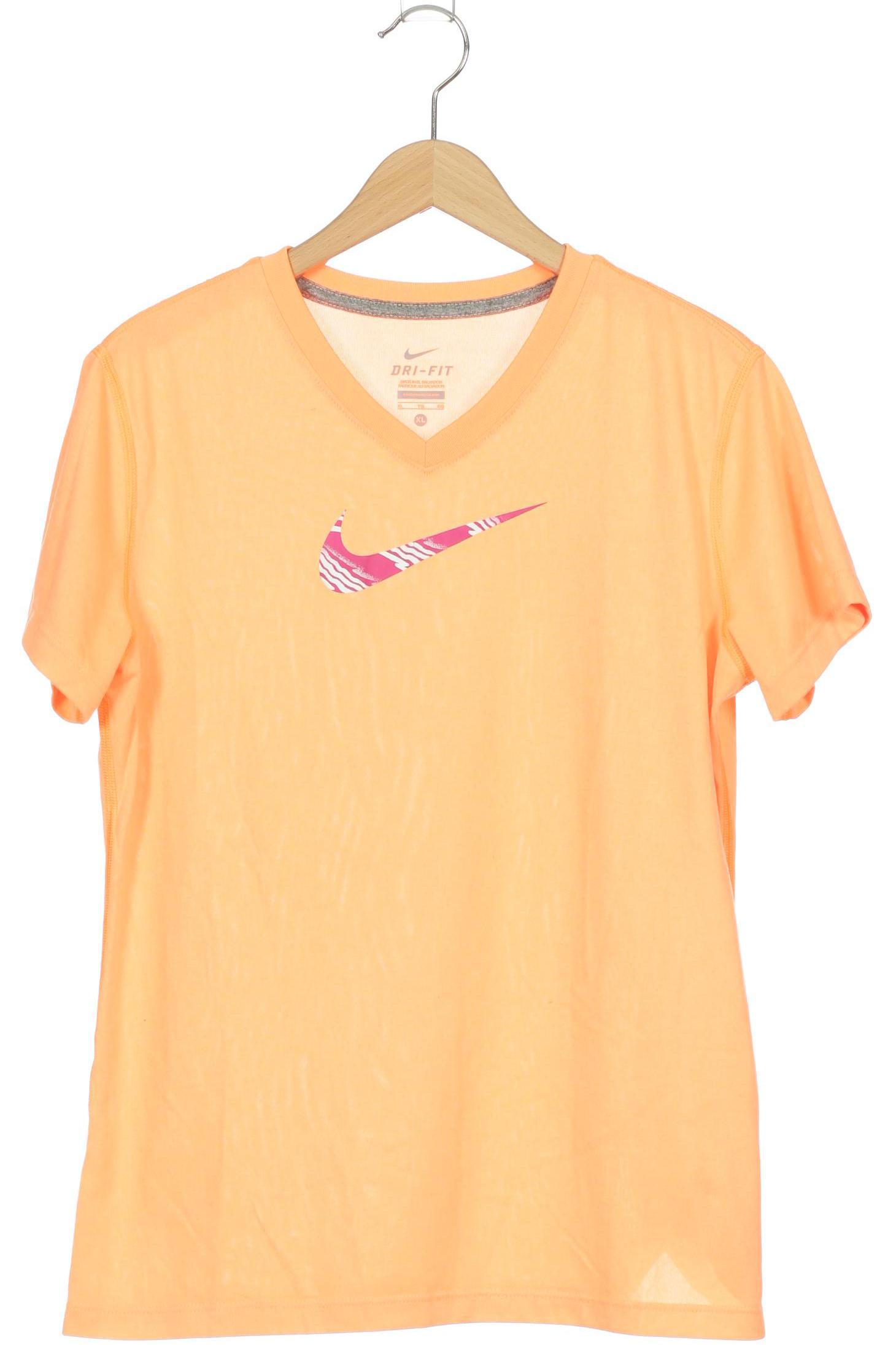 

Nike Damen T-Shirt, orange, Gr.