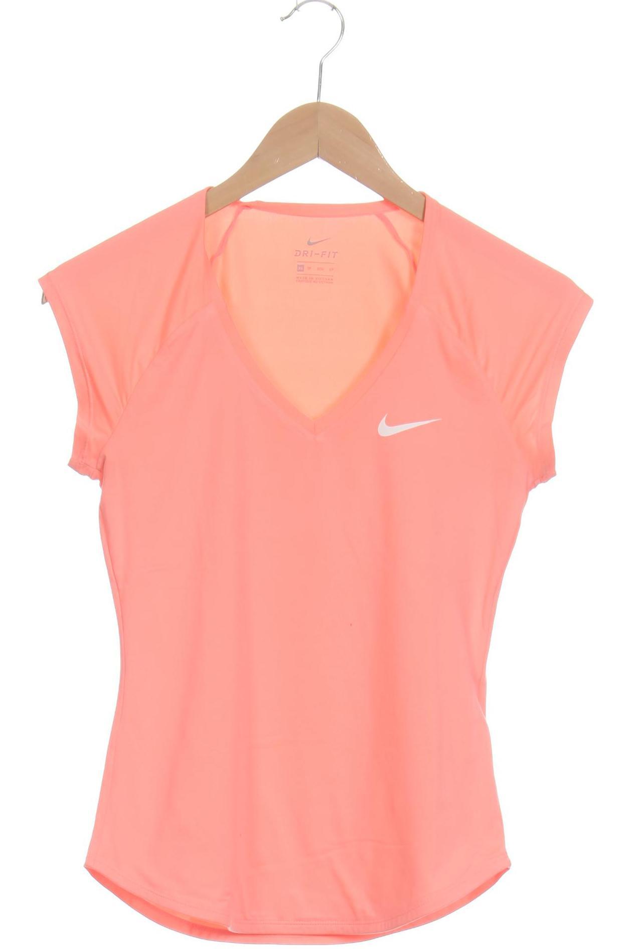 

Nike Damen T-Shirt, orange, Gr.