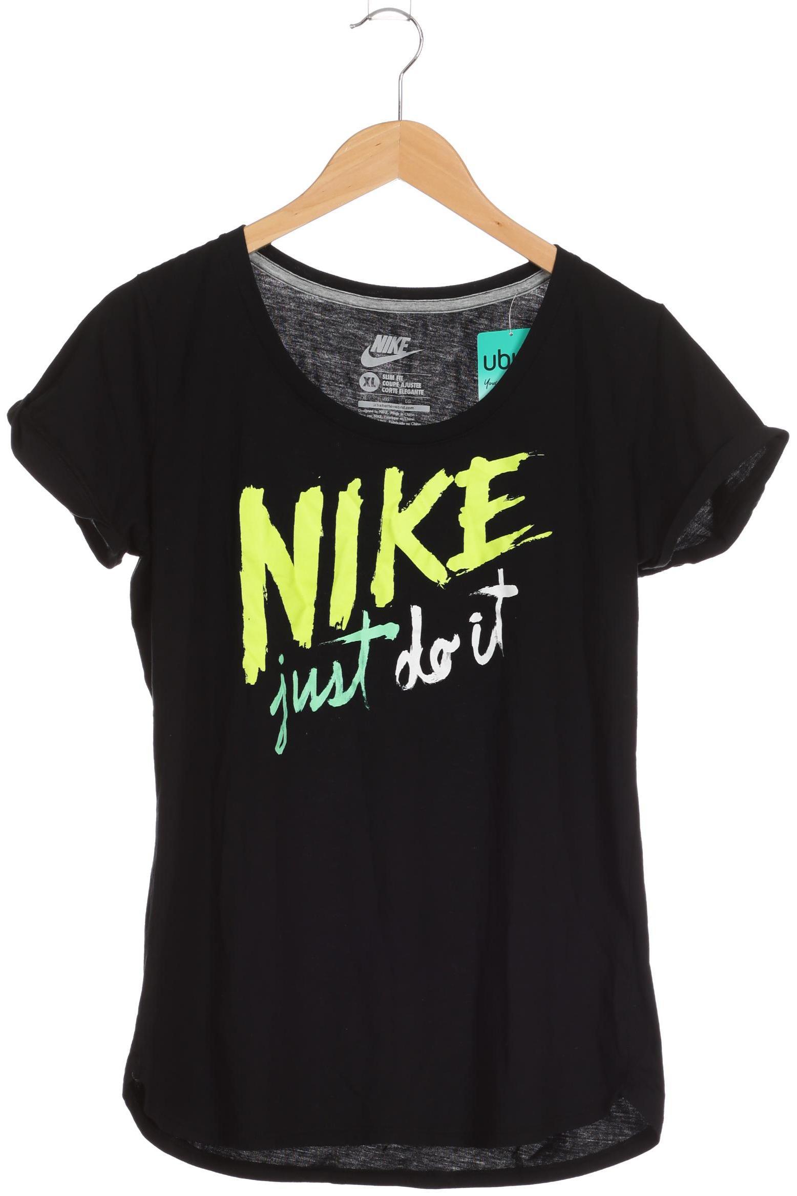 

Nike Damen T-Shirt, schwarz, Gr.