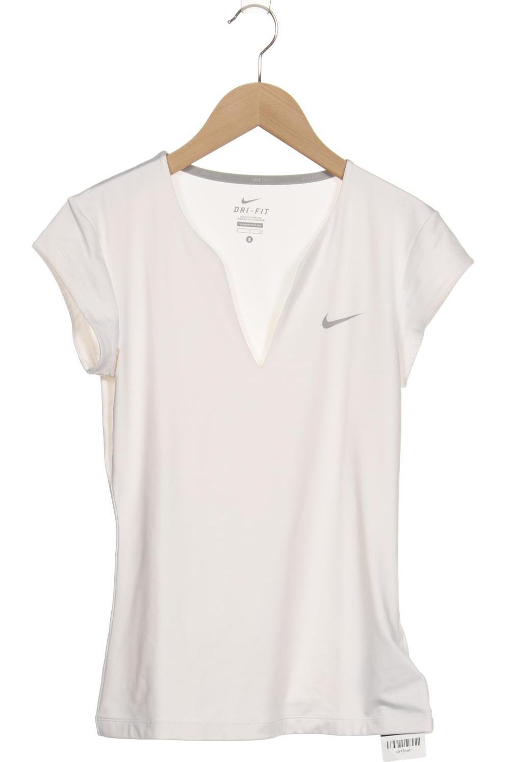 

Nike Damen T-Shirt, cremeweiß, Gr. 36