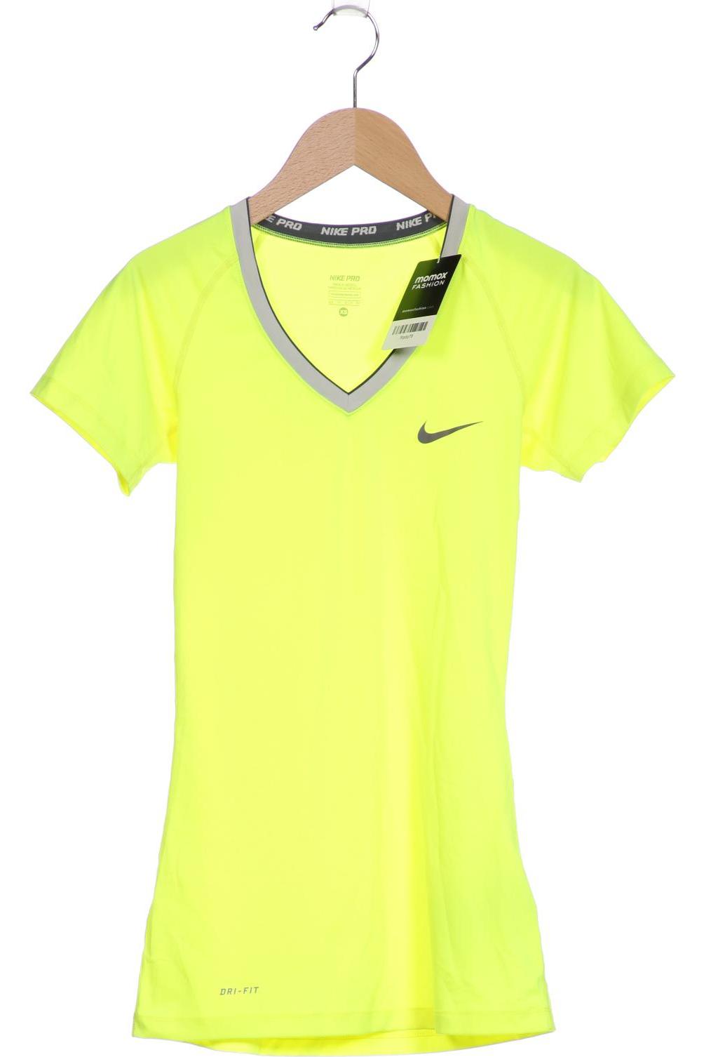 

Nike Damen T-Shirt, neon, Gr. 34