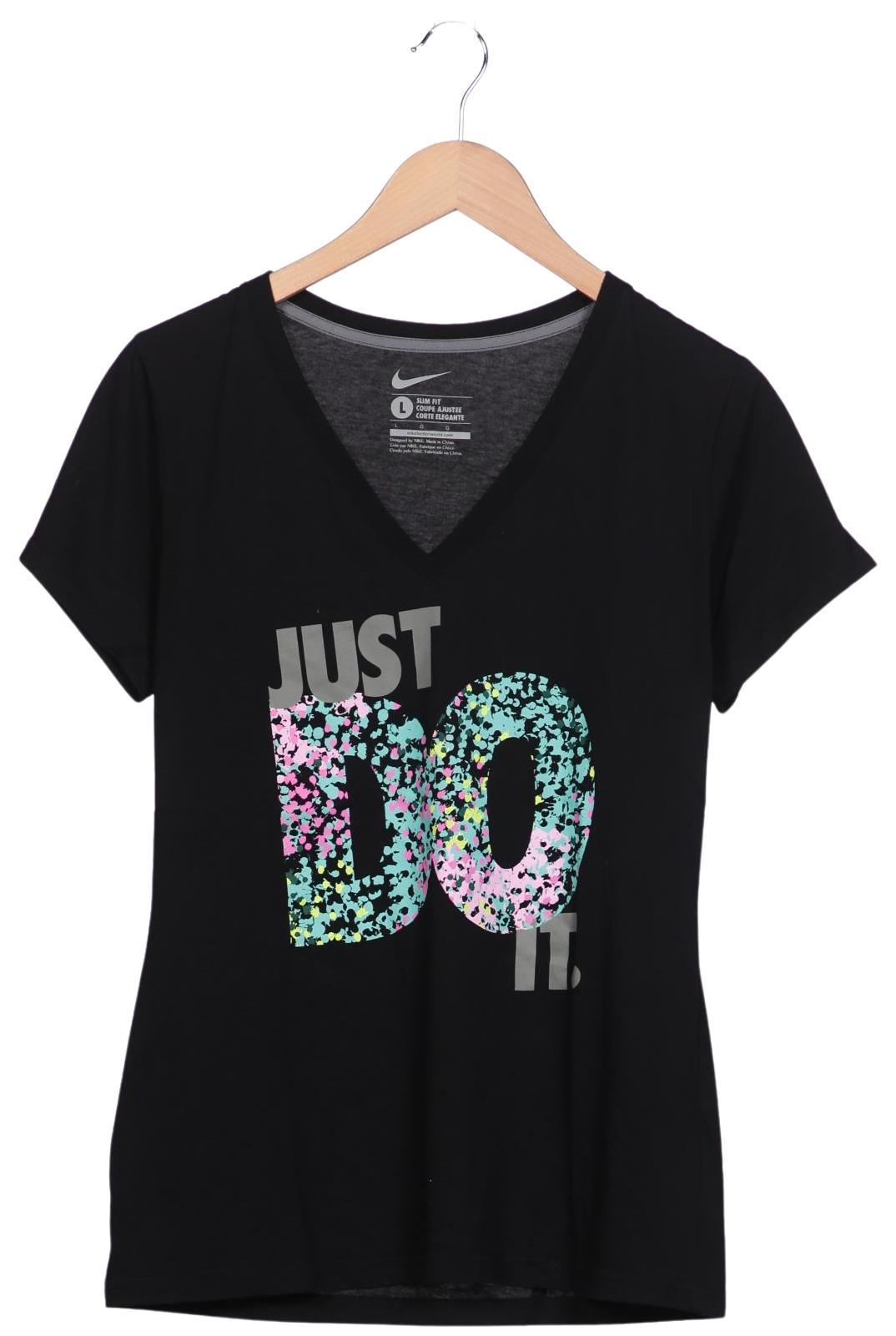 

Nike Damen T-Shirt, schwarz, Gr. 42