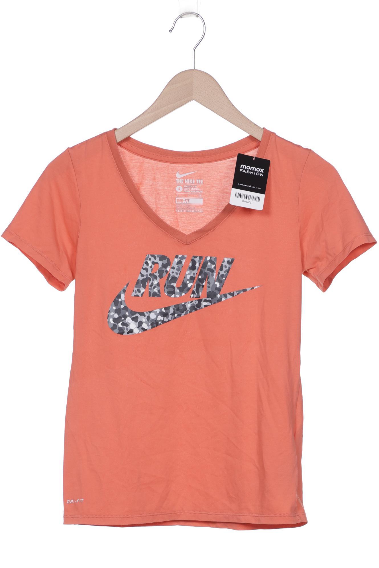

Nike Damen T-Shirt, orange, Gr. 36
