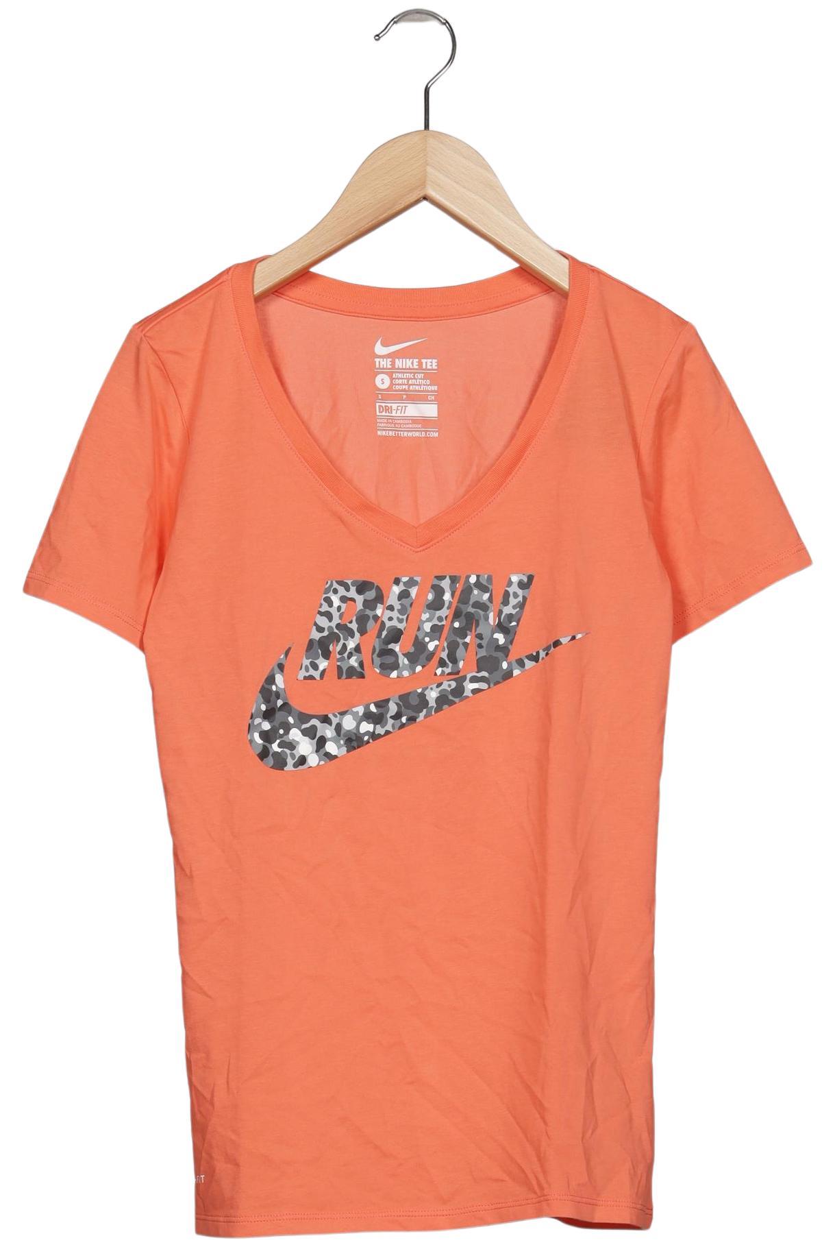 

Nike Damen T-Shirt, orange, Gr. 36