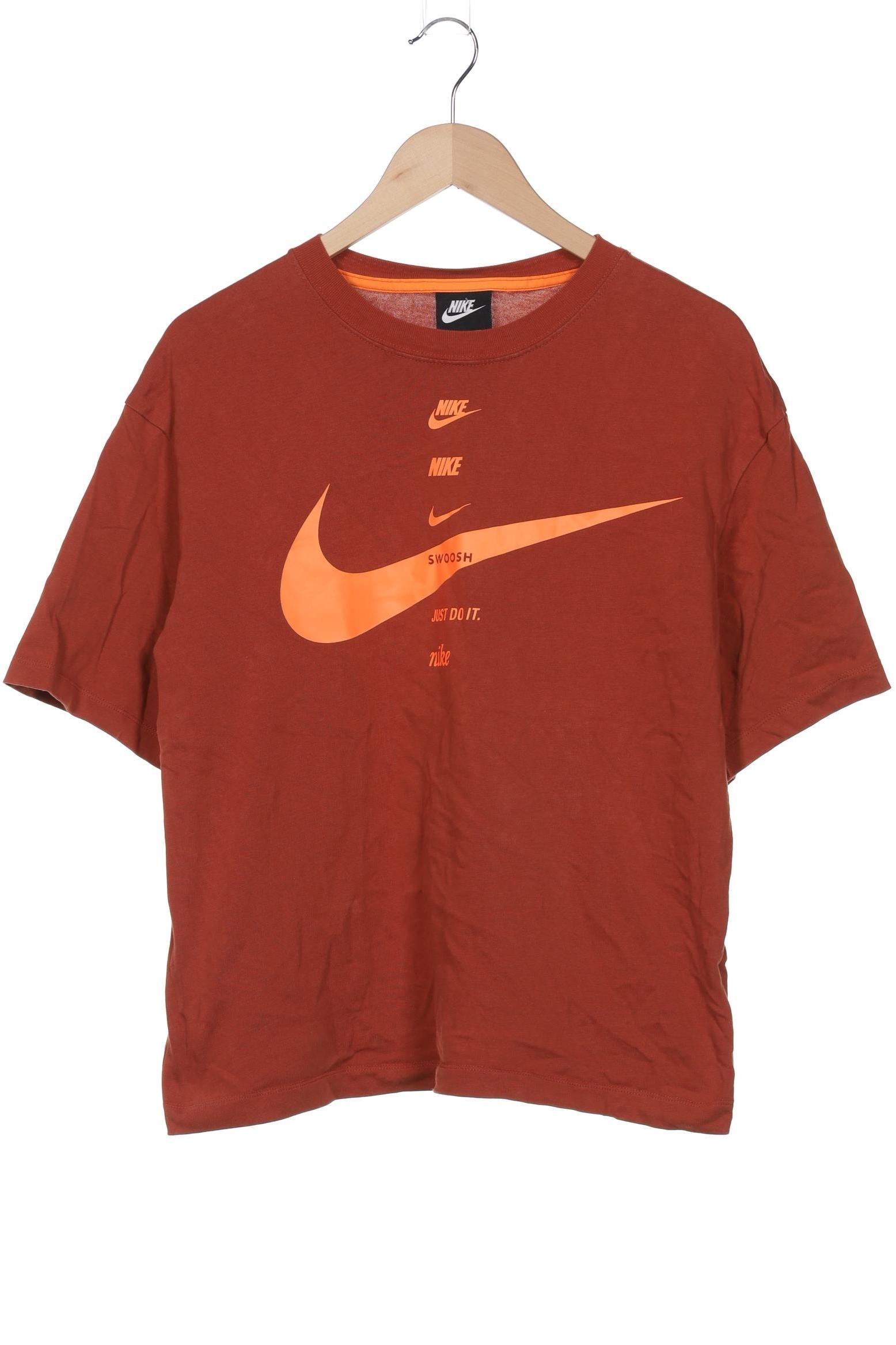 

Nike Damen T-Shirt, orange, Gr. 36