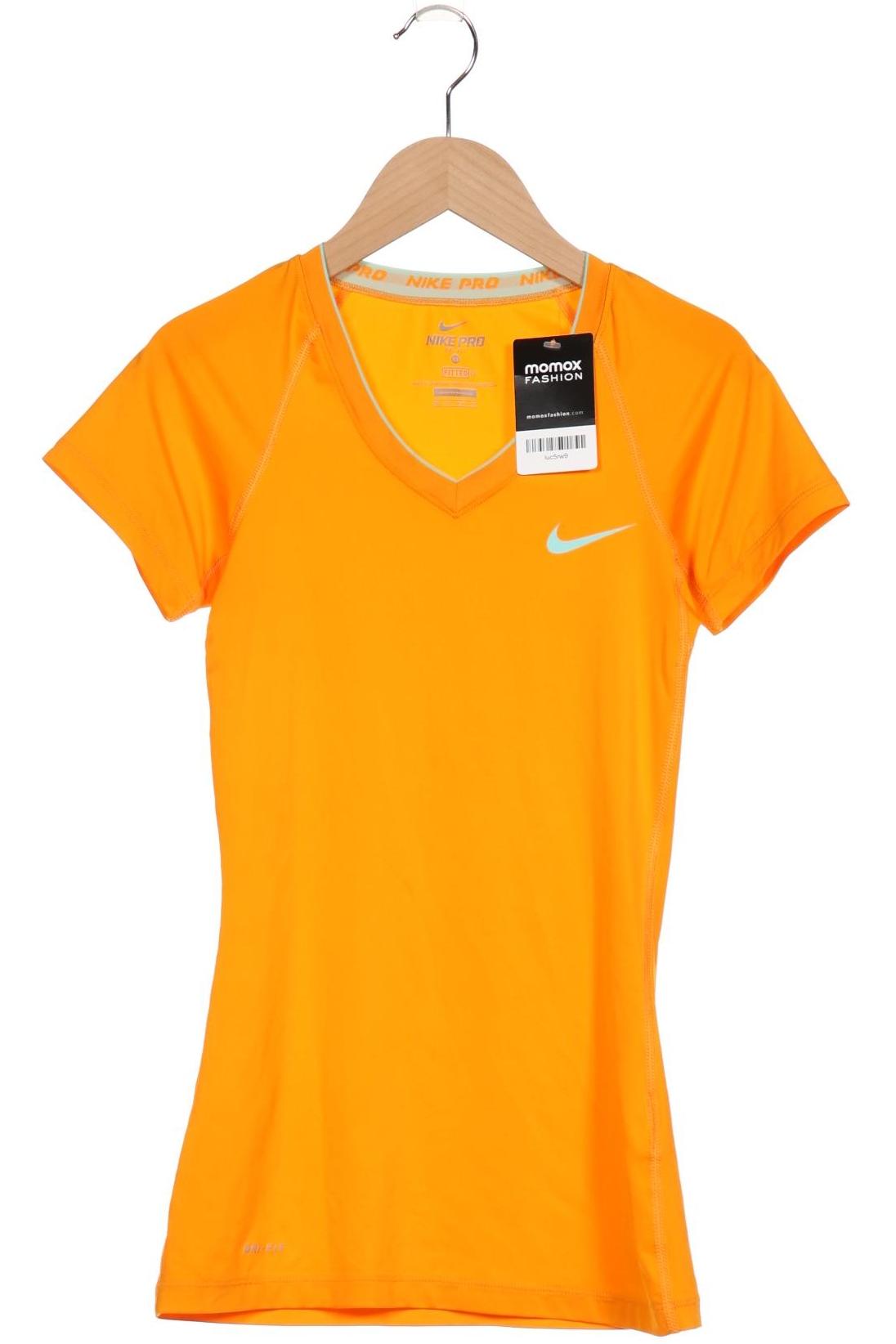 

Nike Damen T-Shirt, orange, Gr. 34