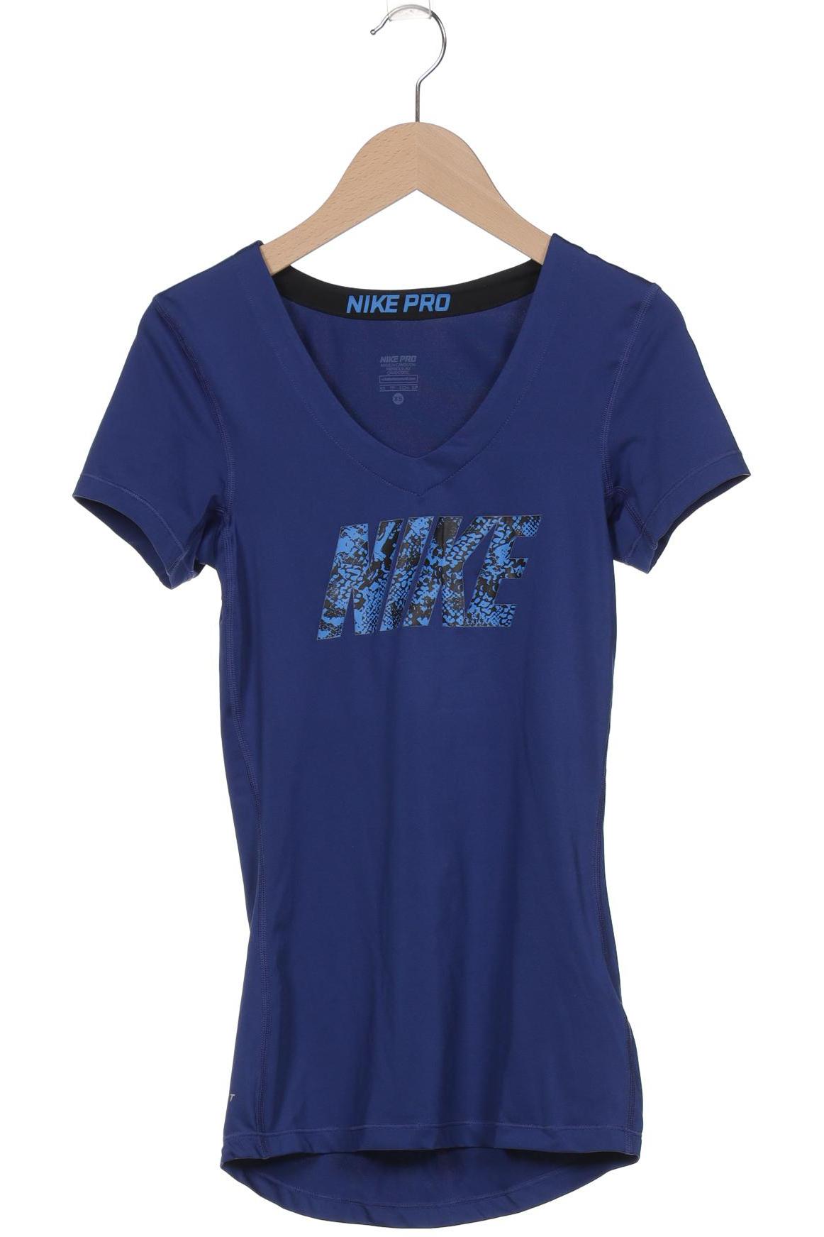 

Nike Damen T-Shirt, marineblau, Gr. 34