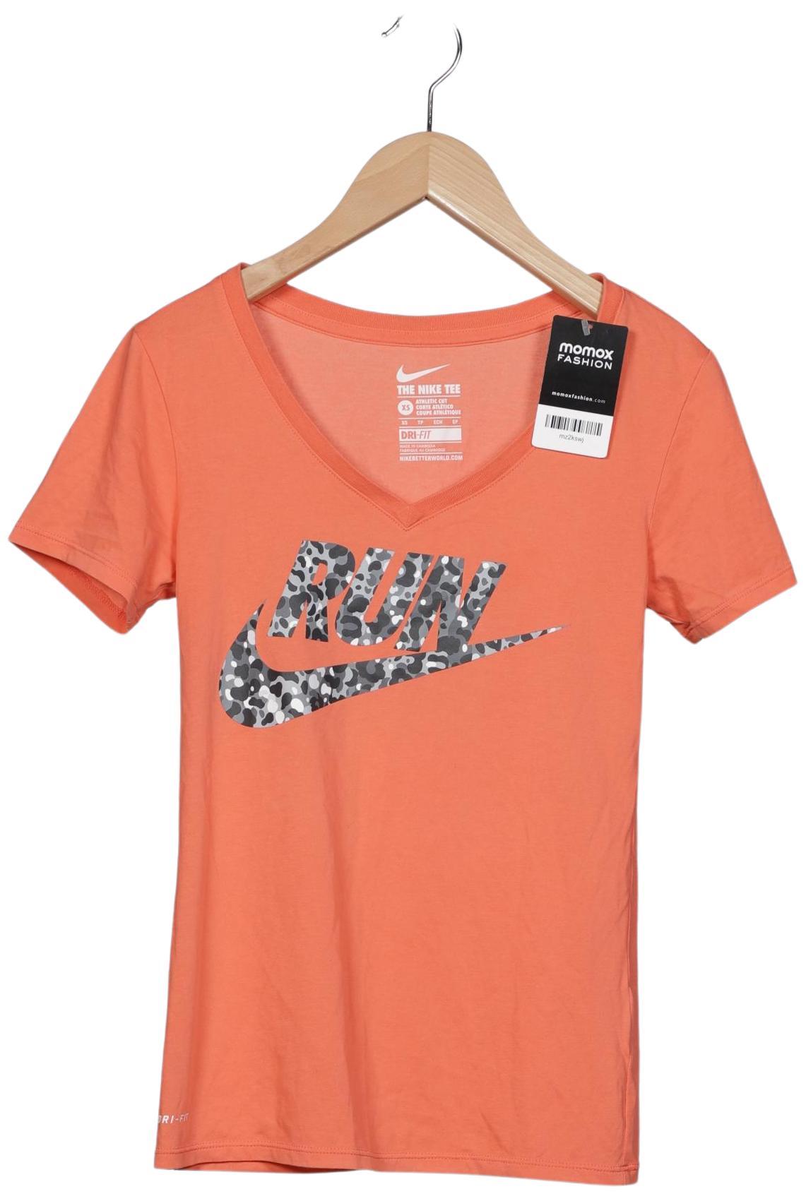 

Nike Damen T-Shirt, orange, Gr. 34