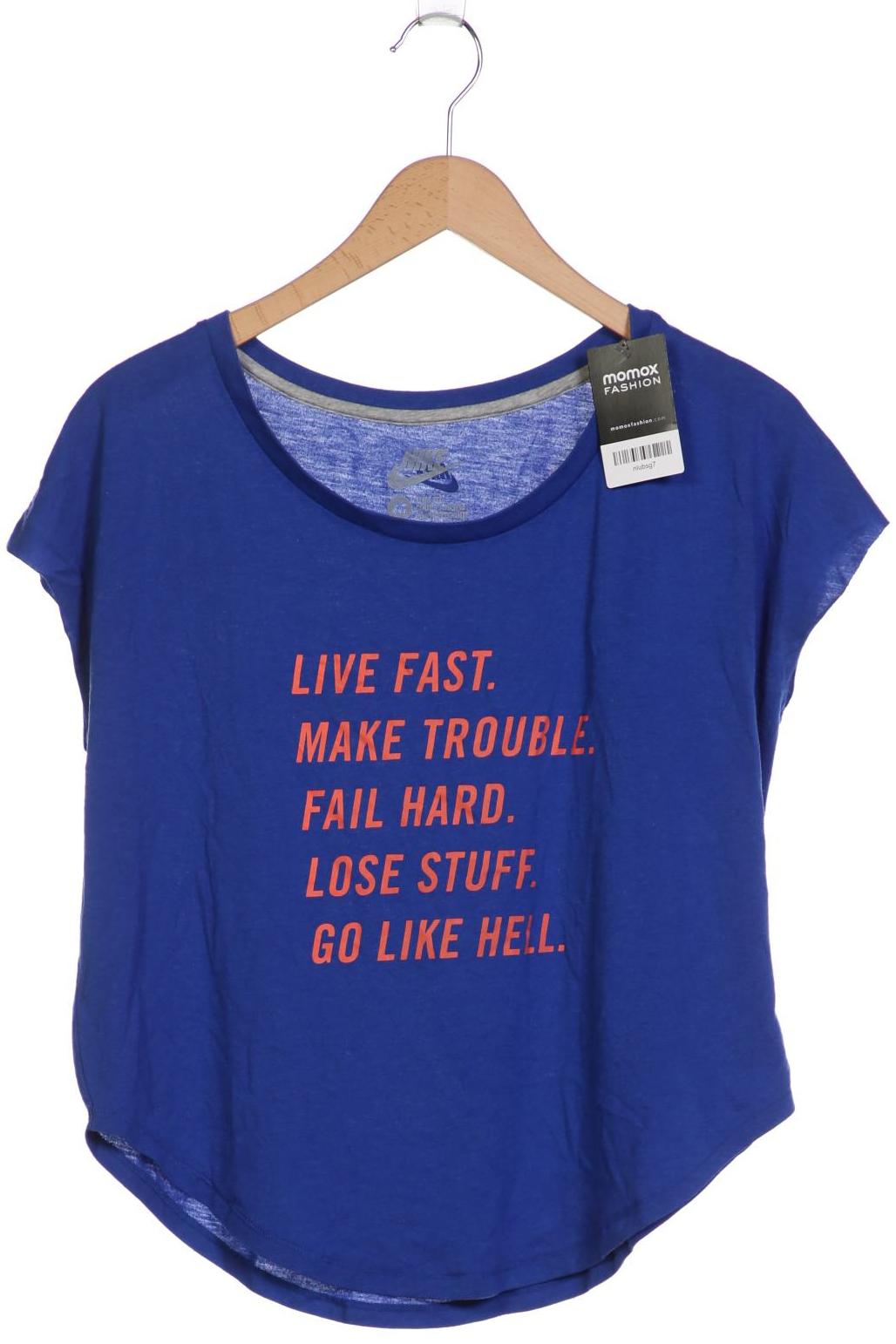 

Nike Damen T-Shirt, blau, Gr. 38