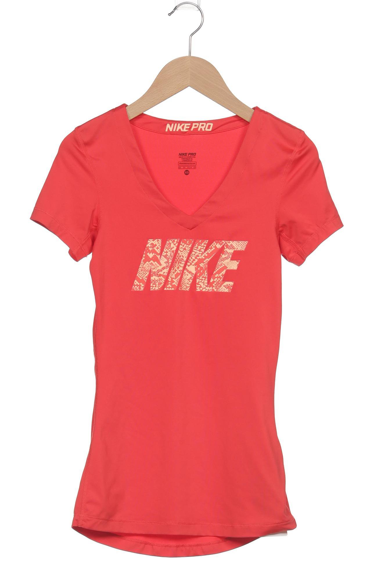

Nike Damen T-Shirt, orange, Gr. 34