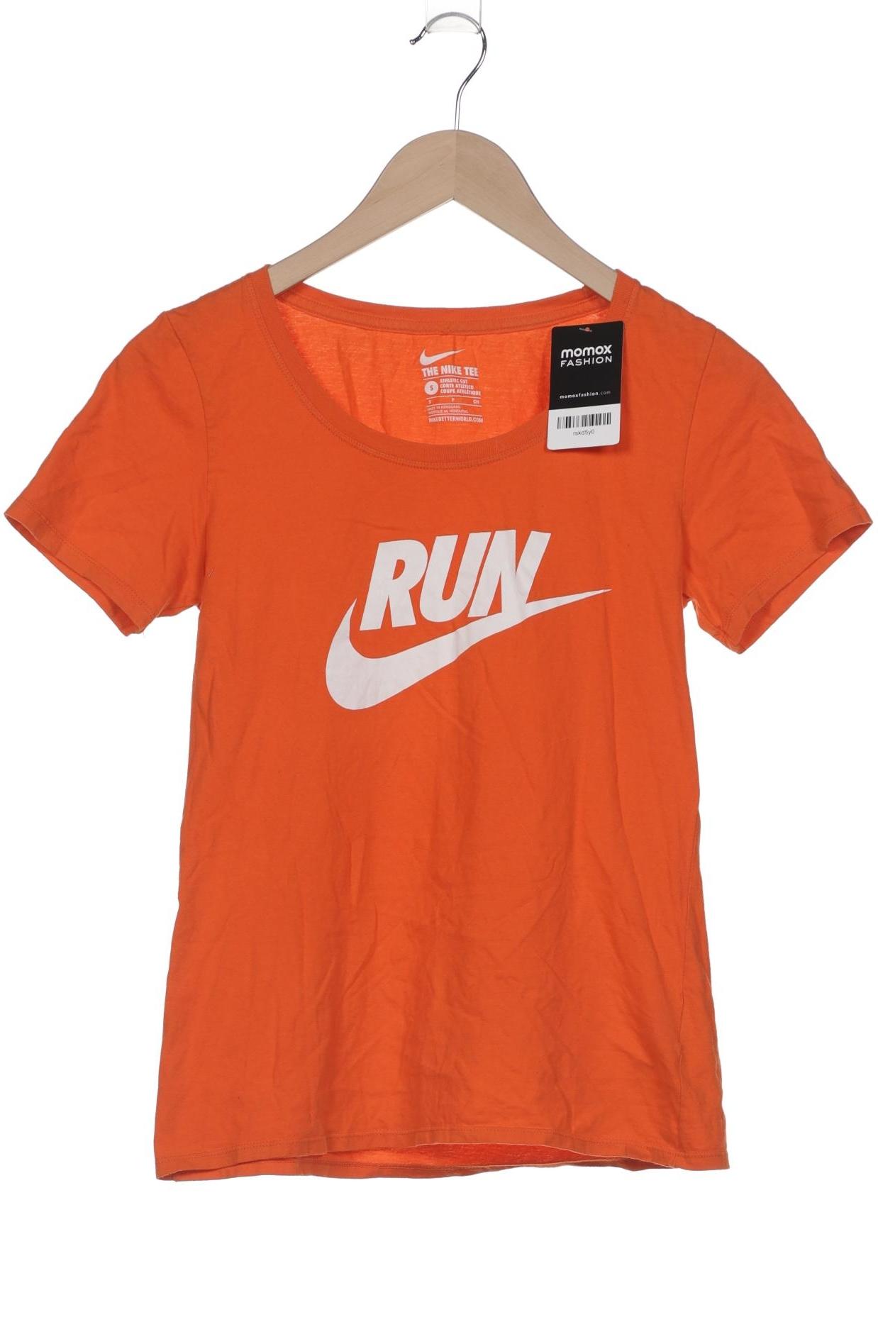 

Nike Damen T-Shirt, orange, Gr. 36