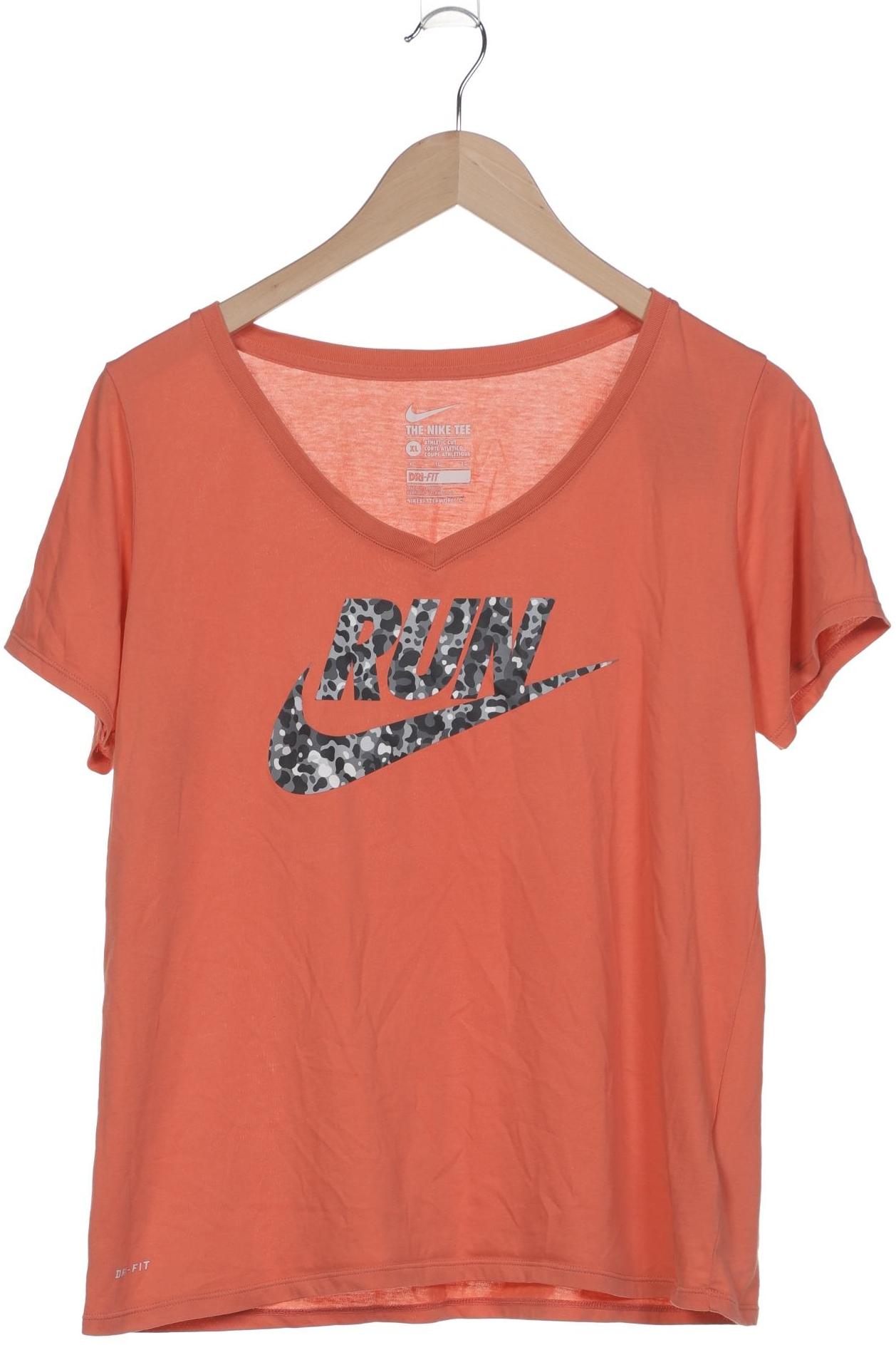 

Nike Damen T-Shirt, orange, Gr. 44