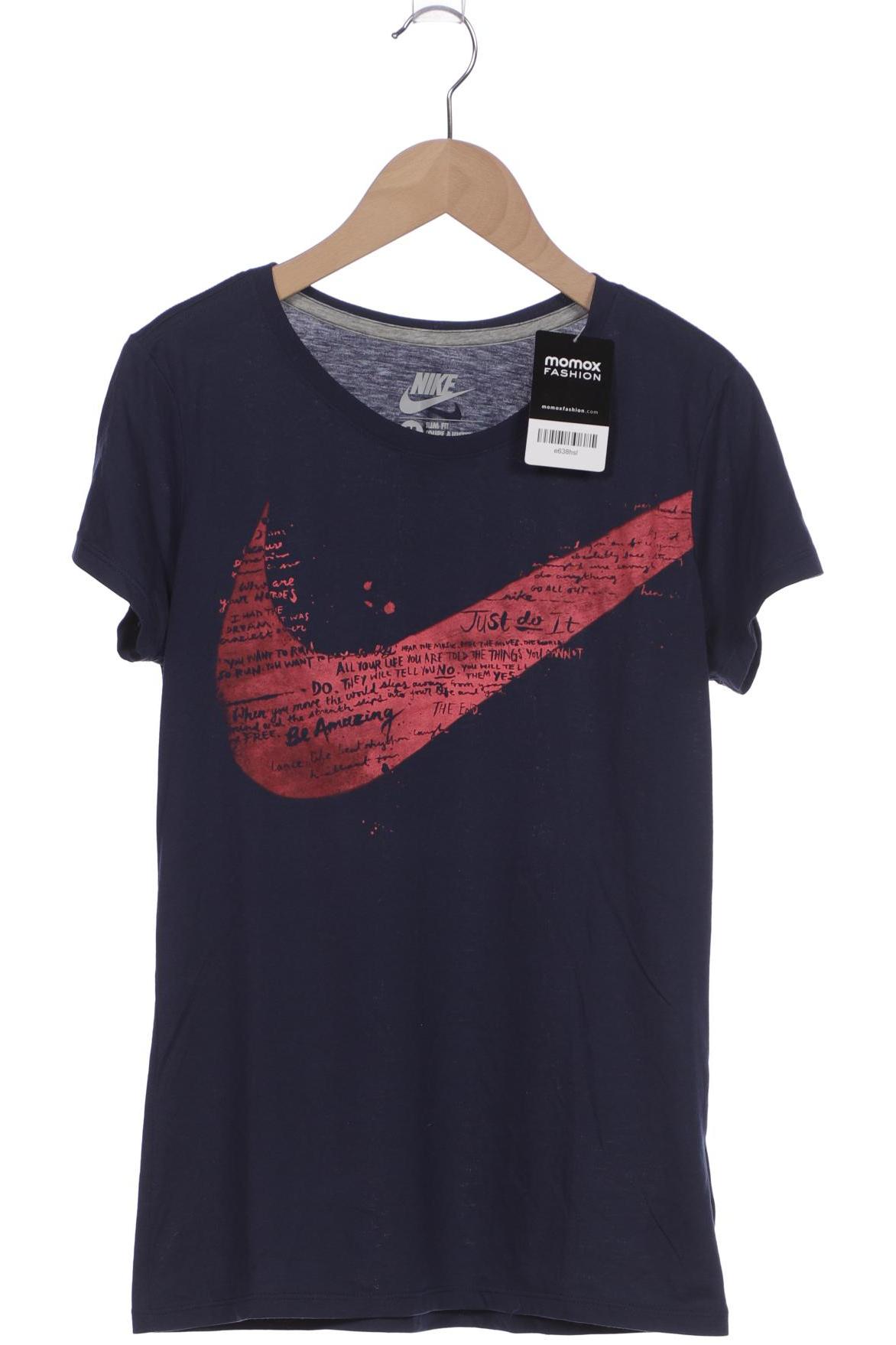 

Nike Damen T-Shirt, marineblau, Gr. 38