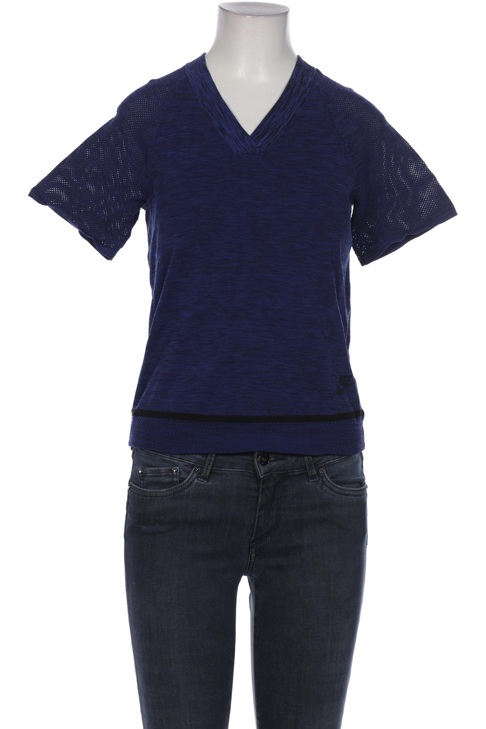 

Nike Damen T-Shirt, marineblau, Gr. 34