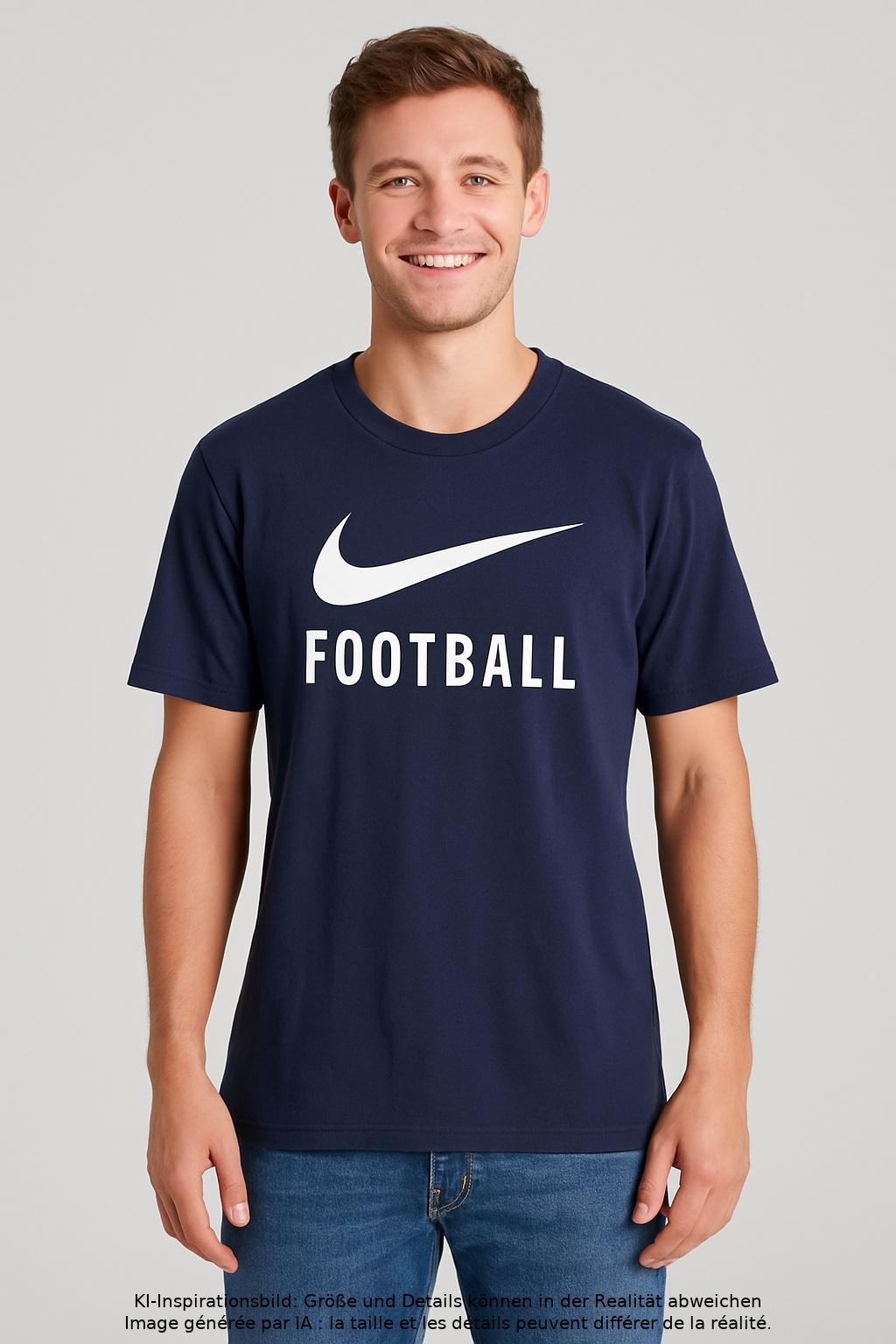 

Nike Football Herren T-Shirt, marineblau, Gr. 48