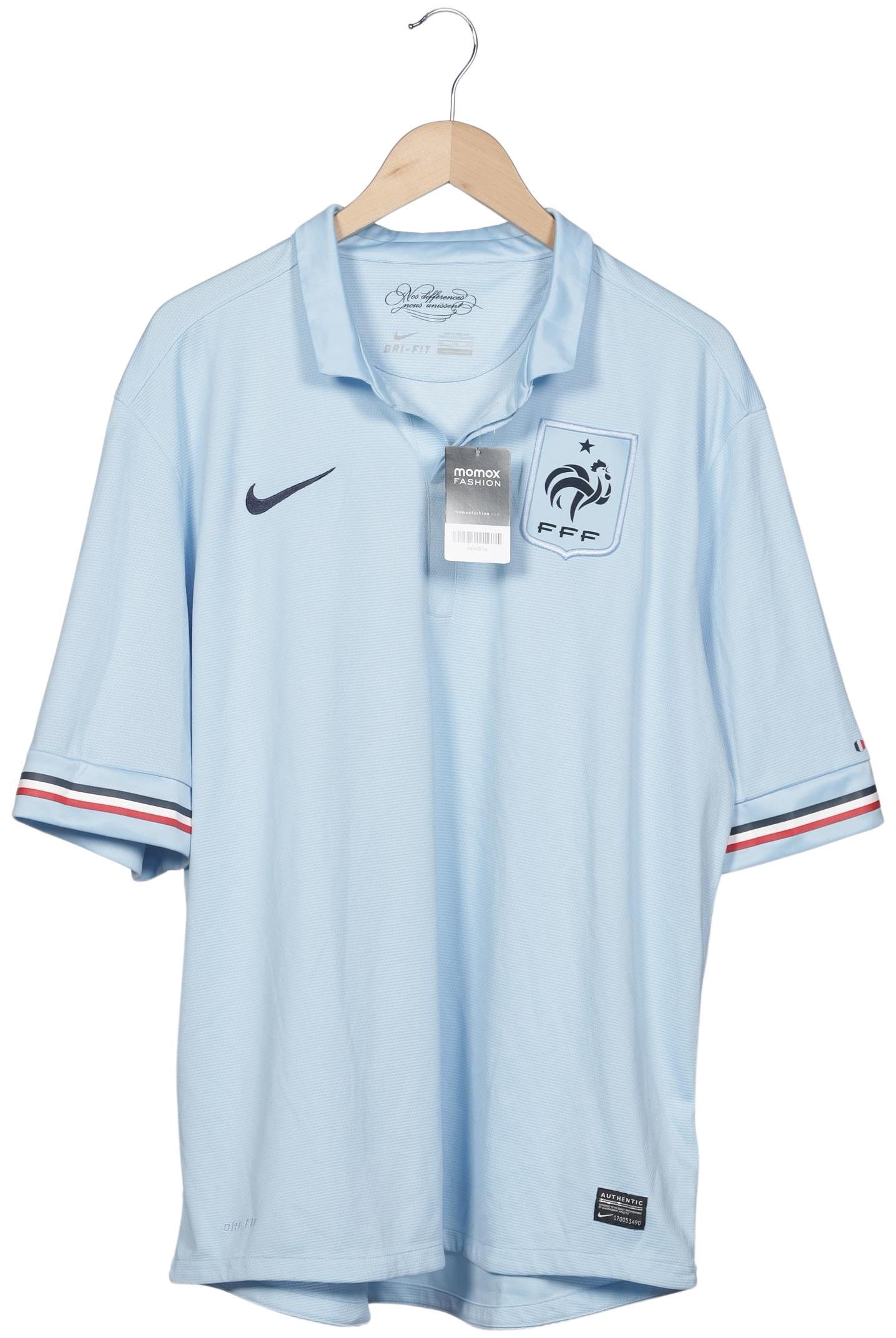 Thumbnail - Nike Football Herren Poloshirt, hellblau, Gr. 56