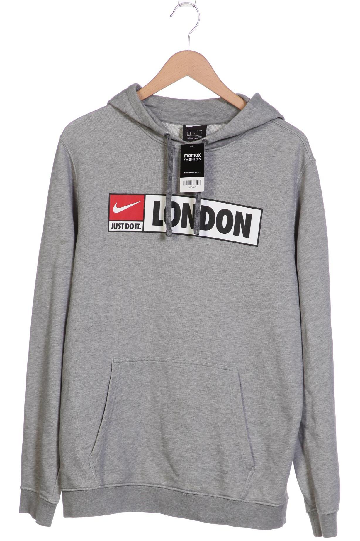 

Nike Herren Kapuzenpullover, grau, Gr. 52