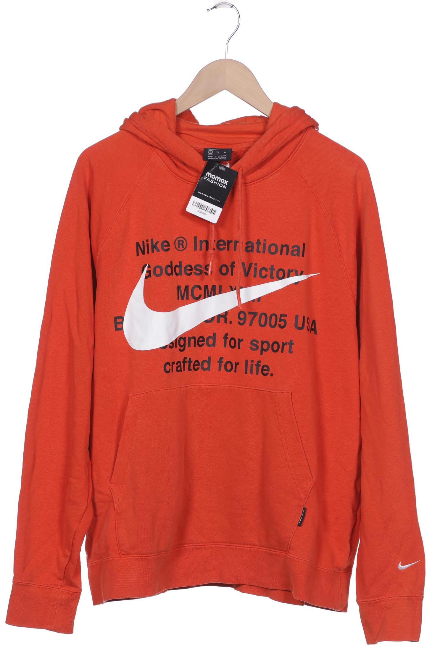 

Nike Herren Kapuzenpullover, orange