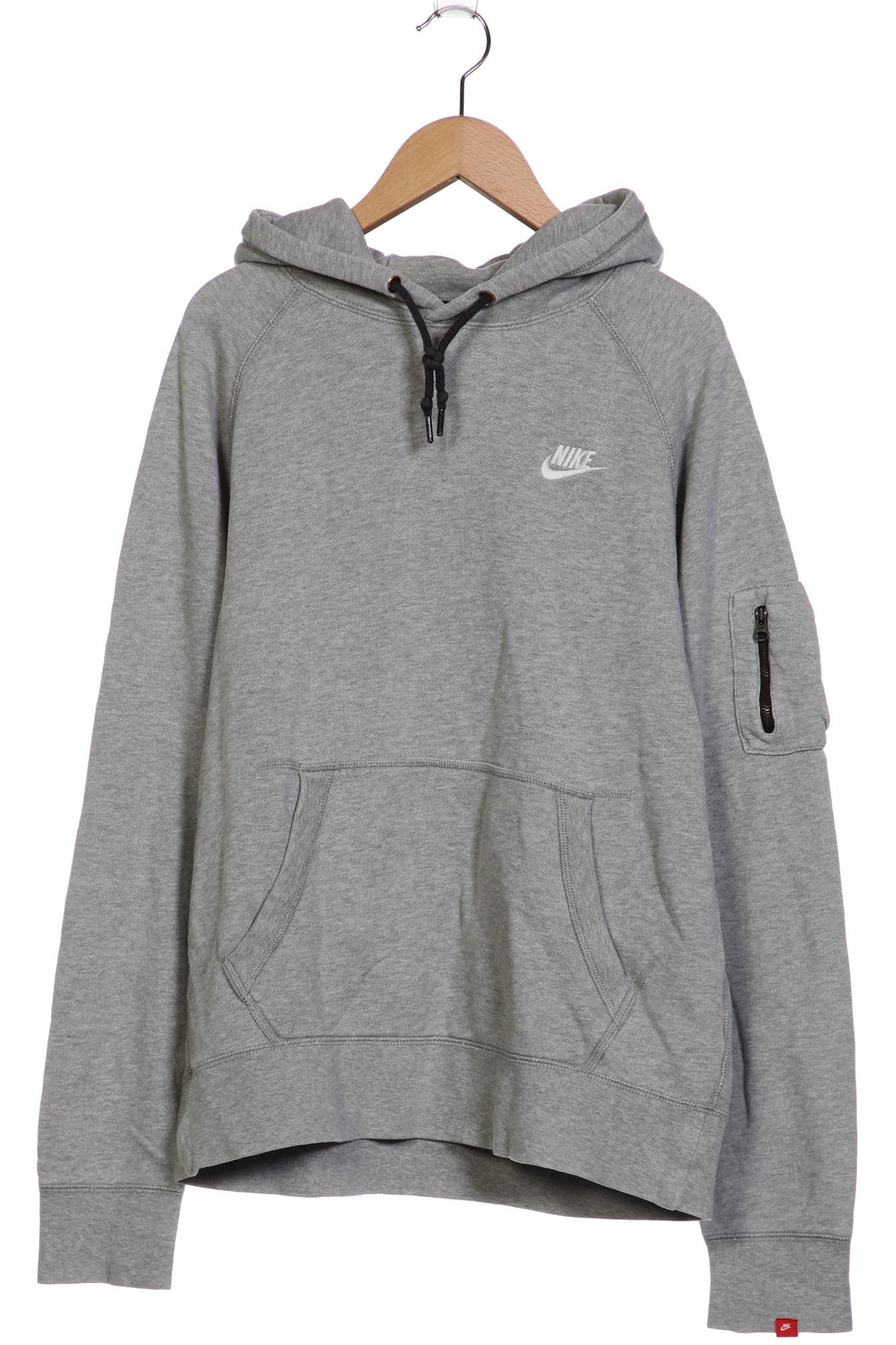 

Nike Herren Kapuzenpullover, grau, Gr. 48