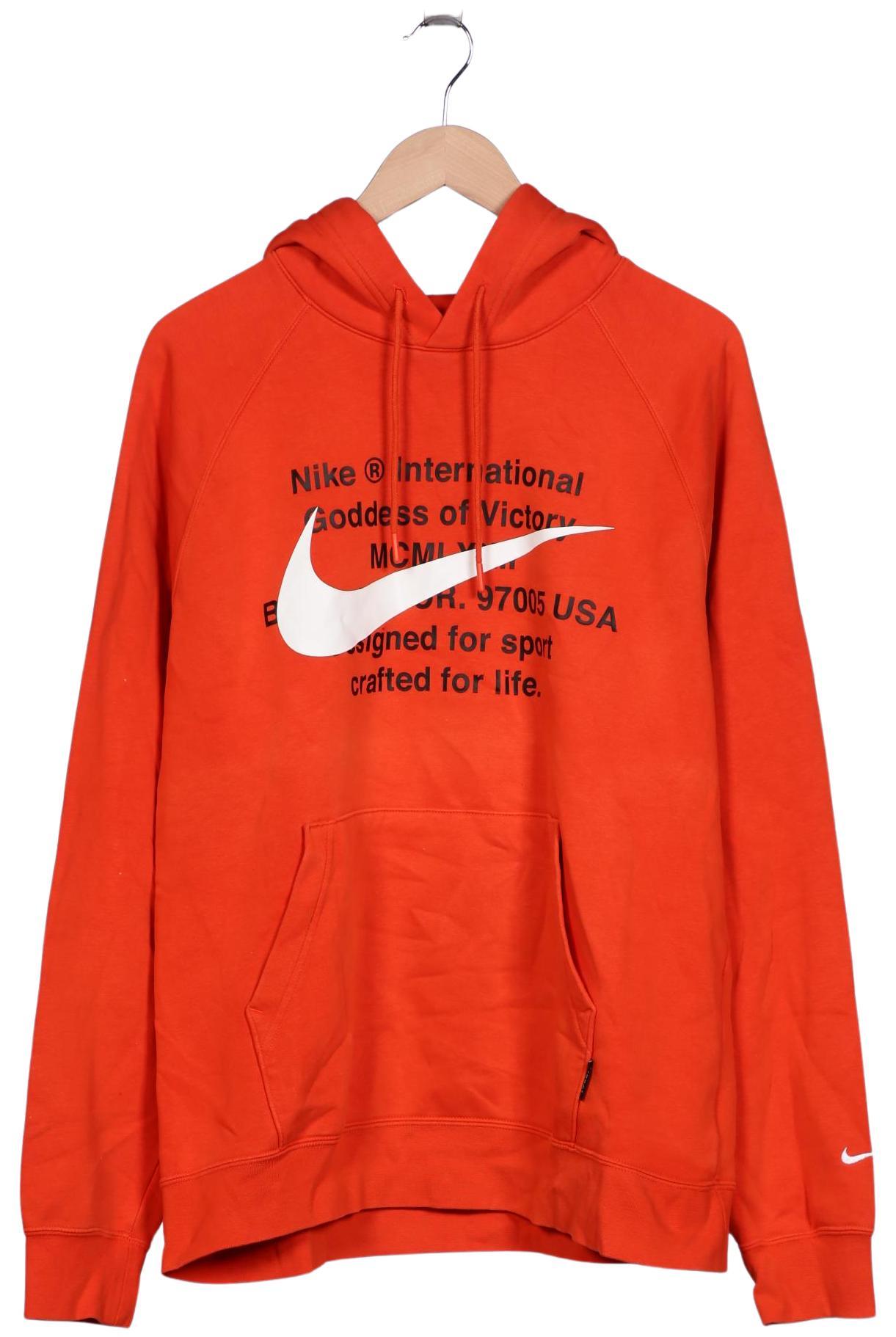Thumbnail - Nike Herren Kapuzenpullover, orange, Gr. 52