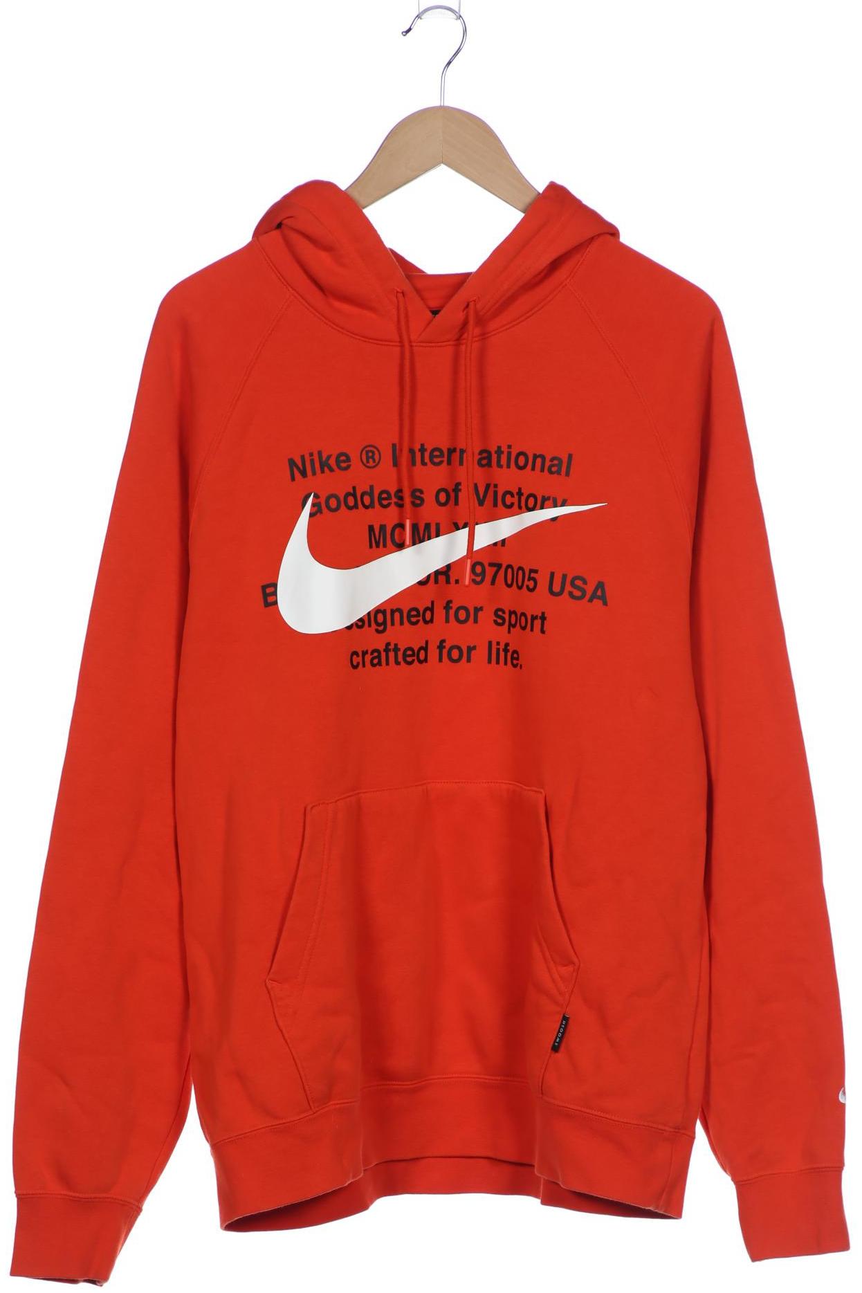 

Nike Herren Kapuzenpullover, orange, Gr. 52