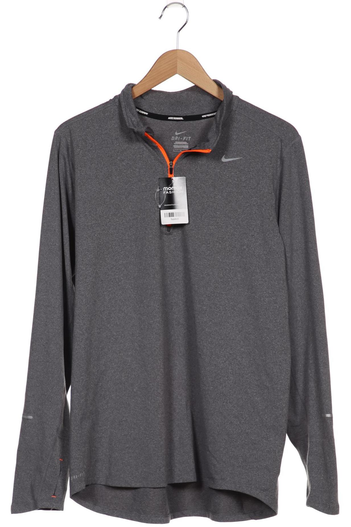 

Nike Herren Langarmshirt, grau, Gr. 54