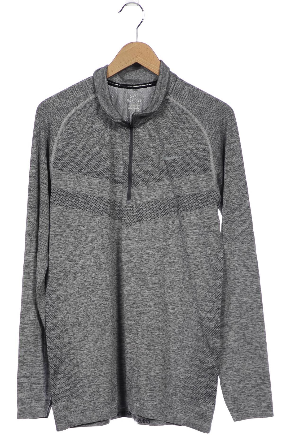 

Nike Herren Langarmshirt, grau