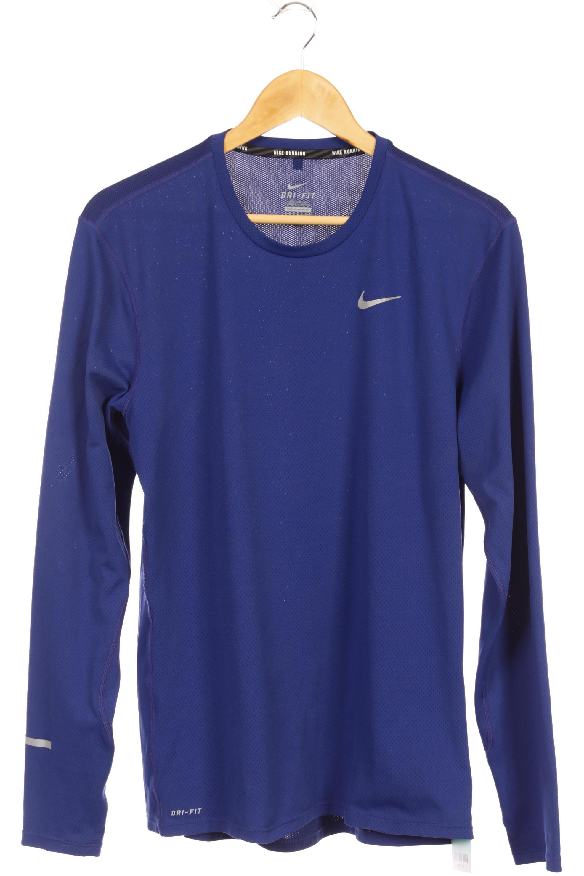 

Nike Herren Langarmshirt, blau, Gr.