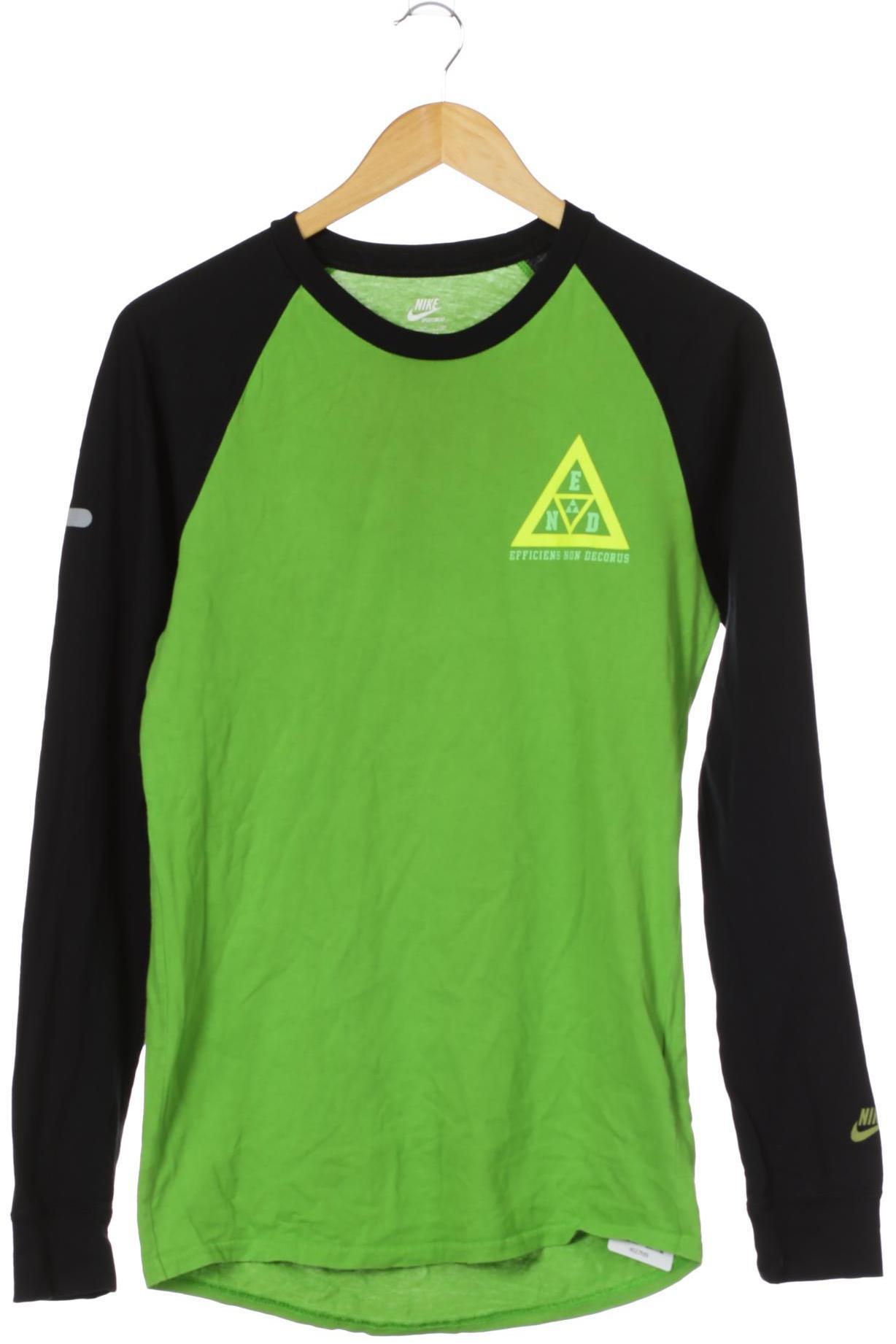 

Nike Herren Langarmshirt, grün, Gr.