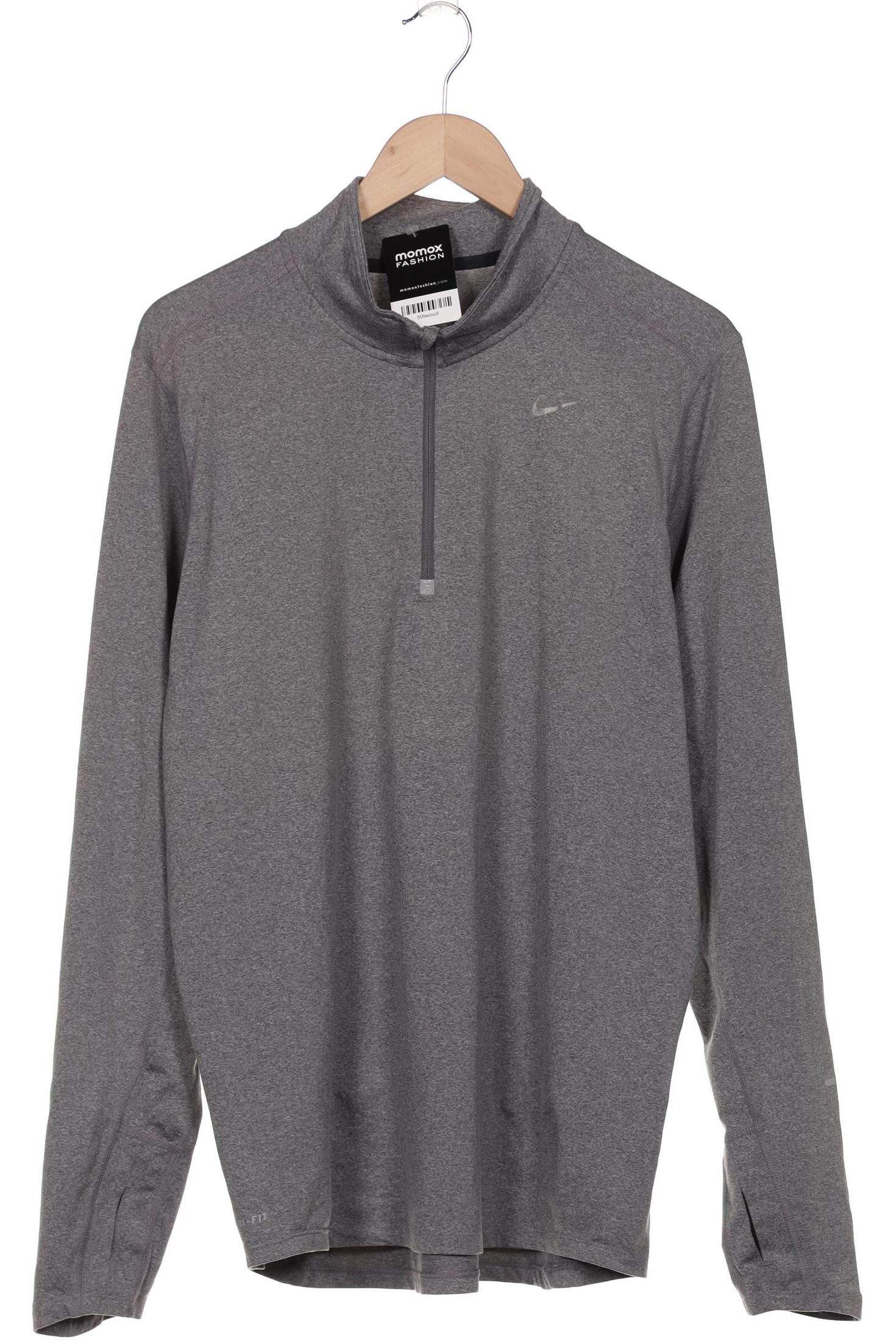 

Nike Herren Langarmshirt, grau, Gr. 52