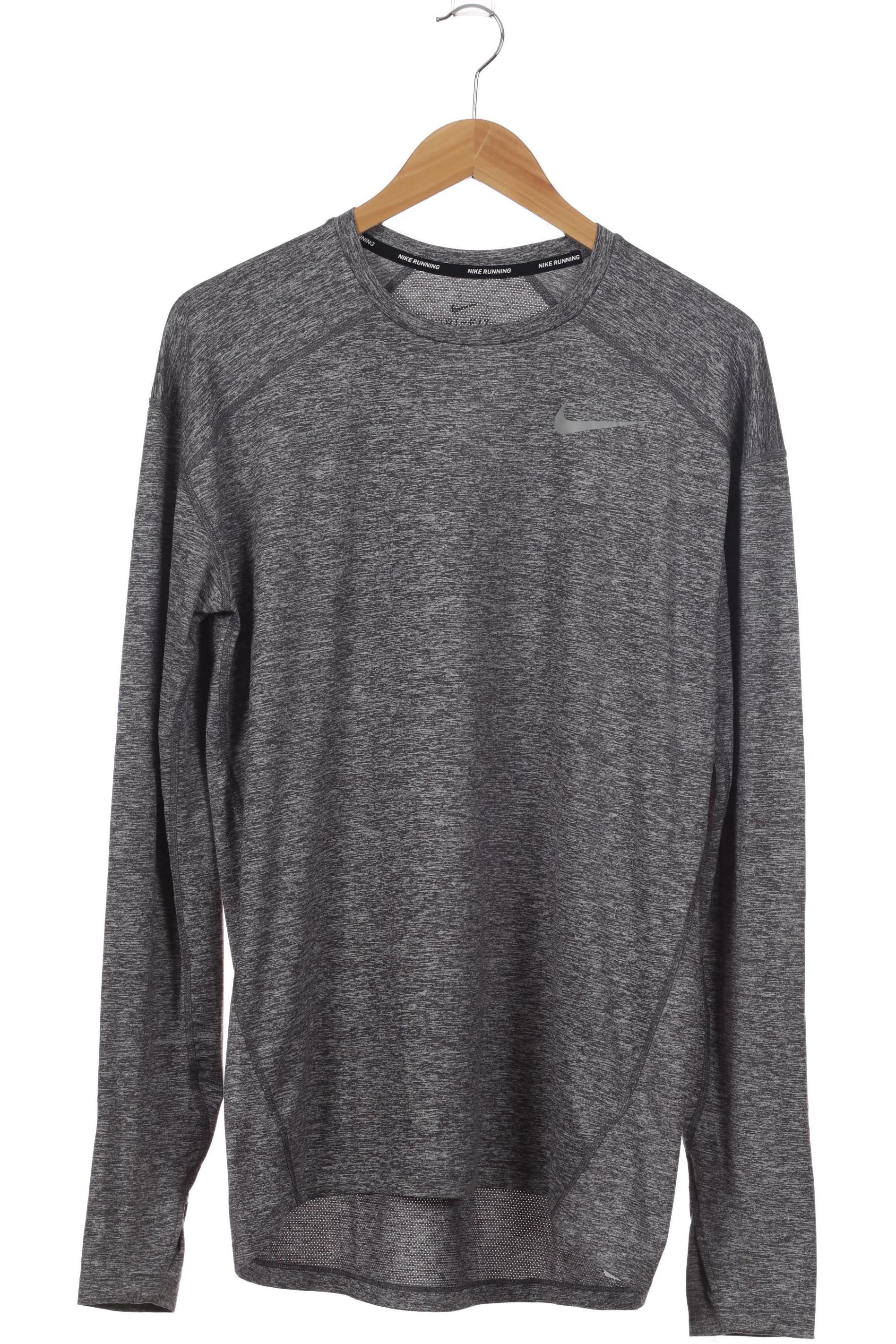 

Nike Herren Langarmshirt, grau, Gr.