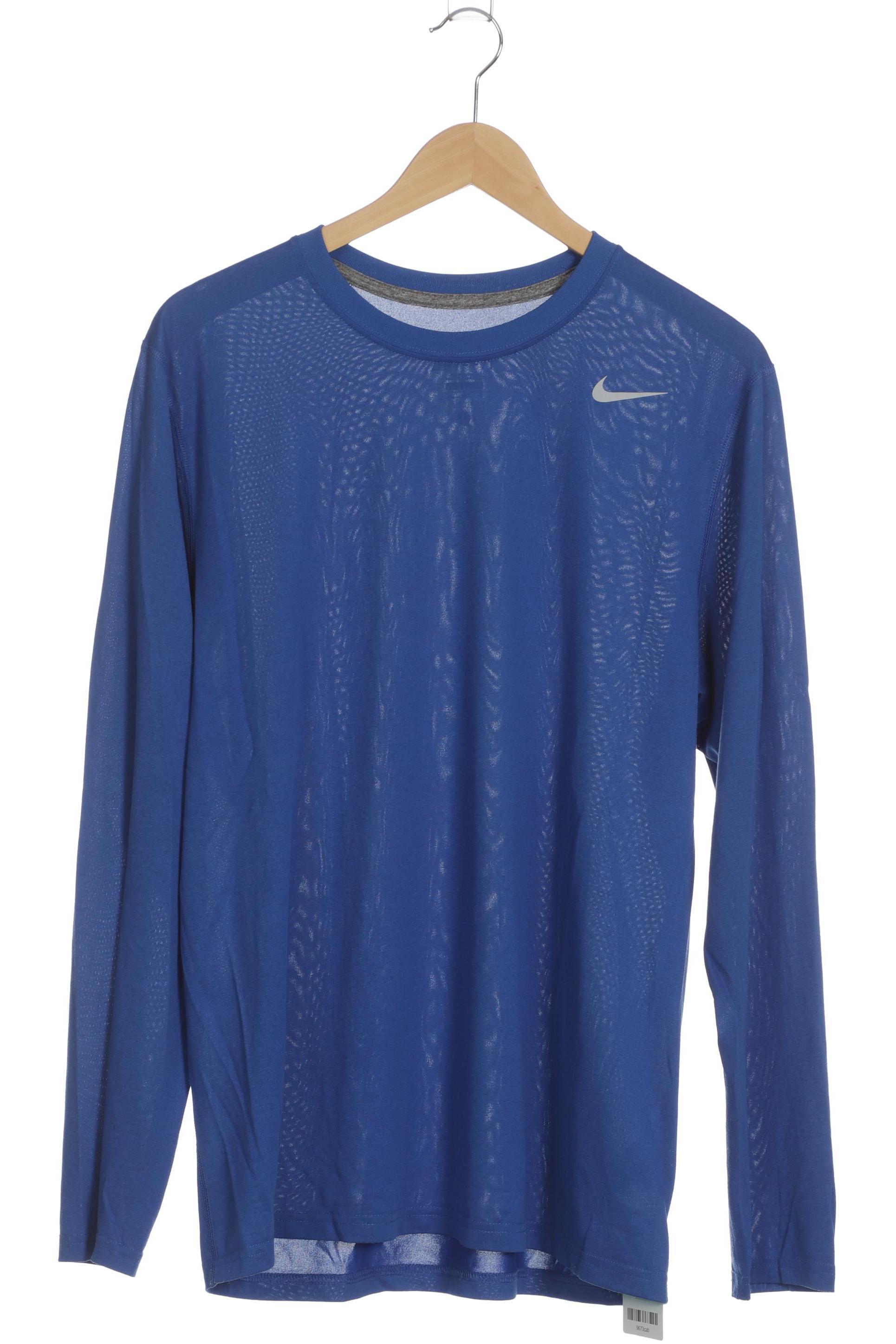 

Nike Herren Langarmshirt, blau, Gr.