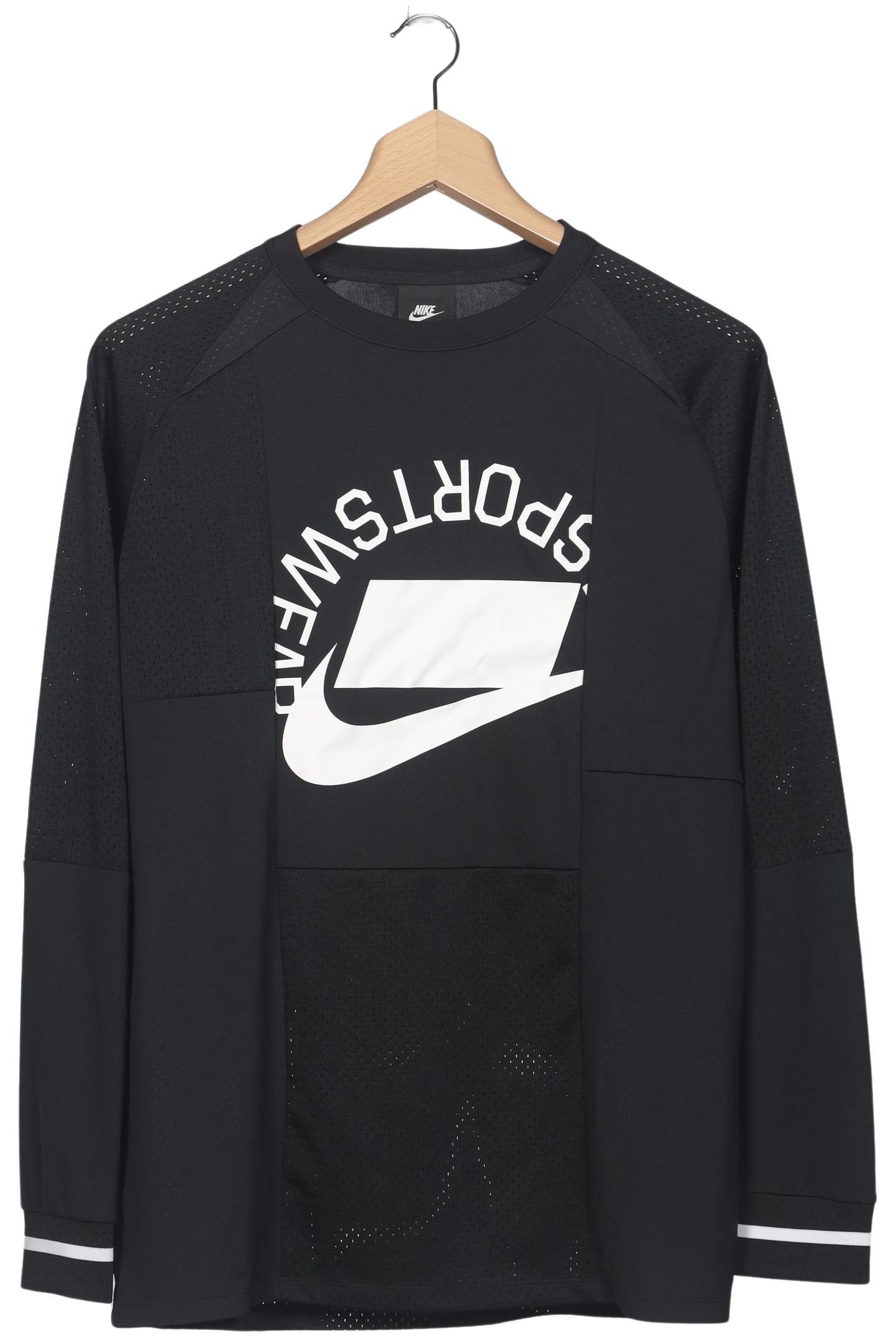 

Nike Herren Langarmshirt, schwarz, Gr. 54